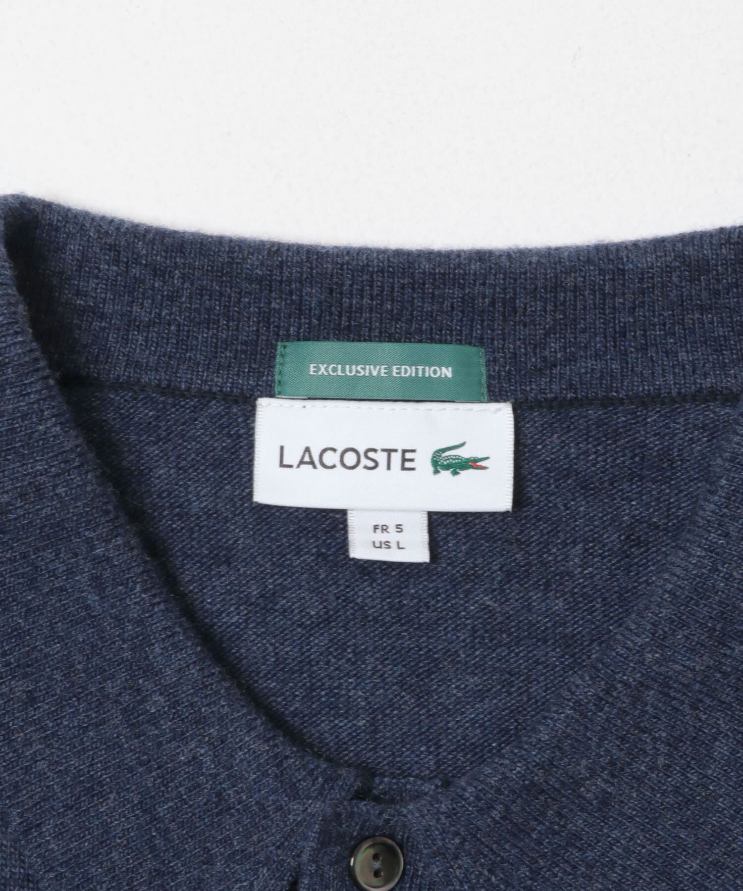 URBAN RESEARCH「『別注』LACOSTE&times;URBAN RESEARC　KNIT POLO CARDIGAN」|カーディガン|