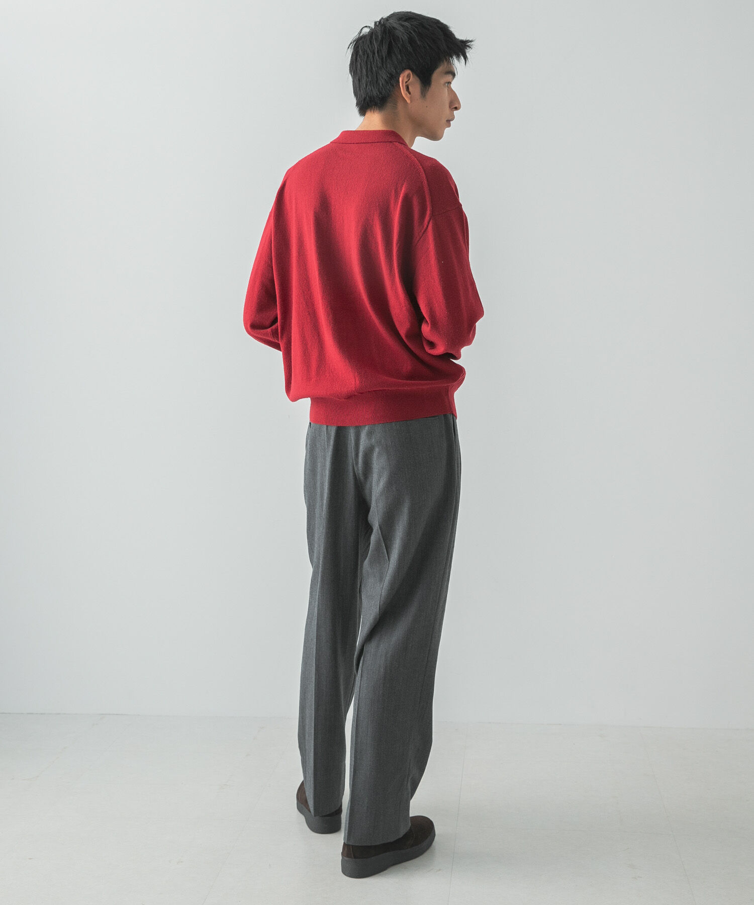 URBAN RESEARCH「『別注』LACOSTE&times;URBAN RESEARC　KNIT POLO CARDIGAN」|カーディガン|