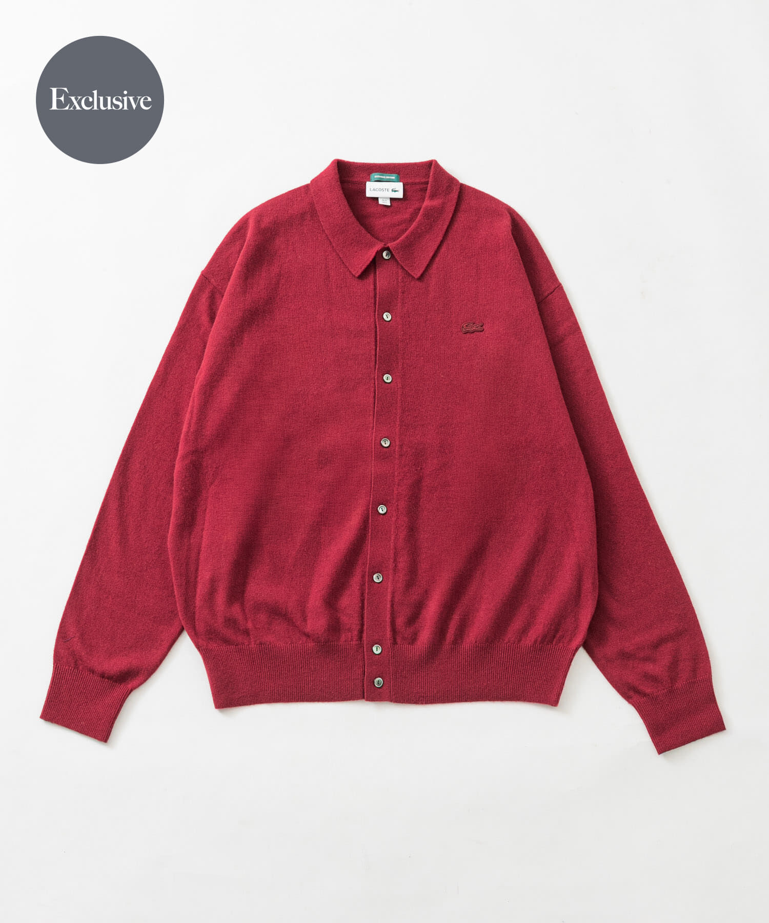 URBAN RESEARCH「『別注』LACOSTE&times;URBAN RESEARC　KNIT POLO CARDIGAN」|カーディガン|