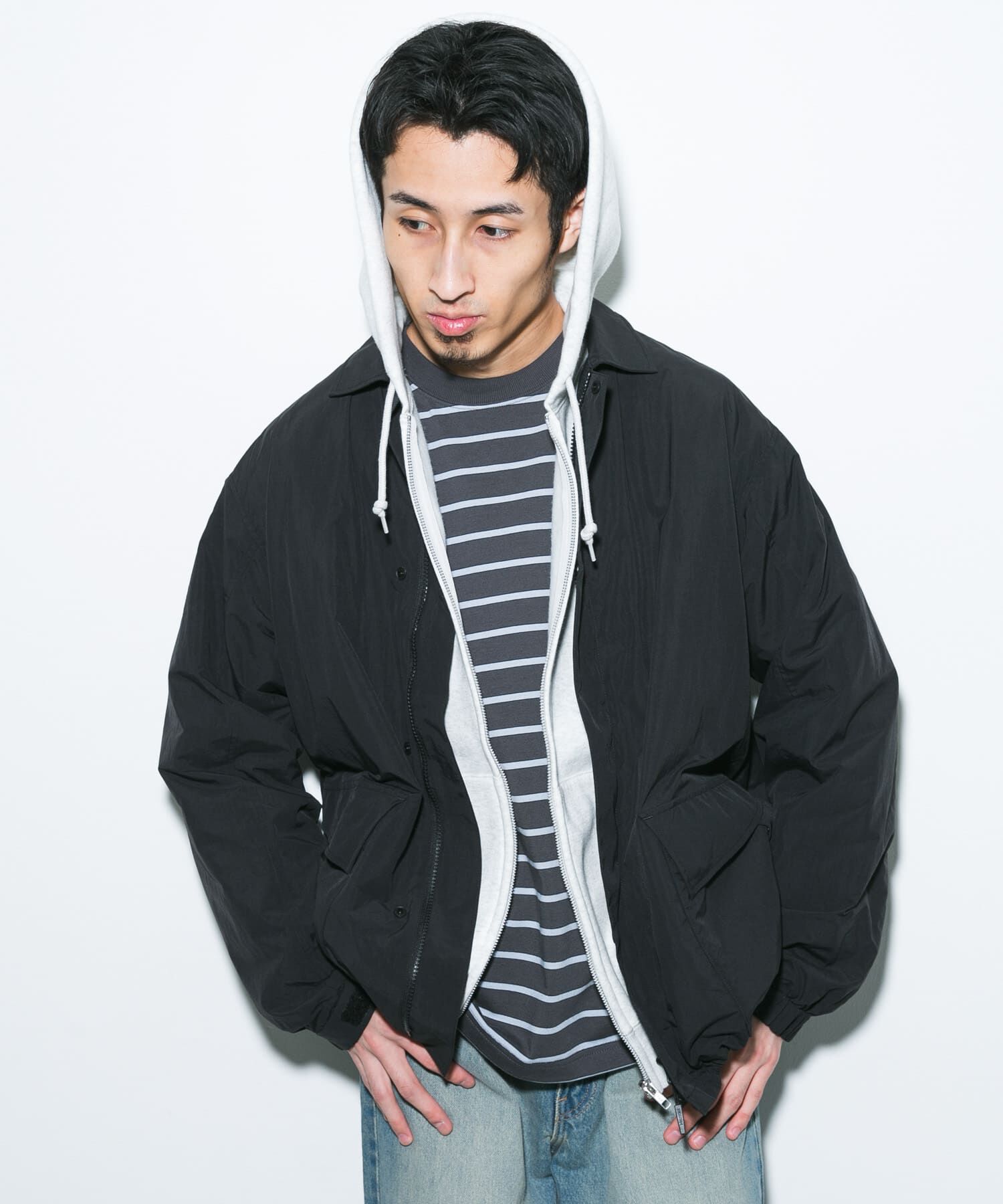 URBAN RESEARCH DOORS「『別注』Marmot&times;DOORS　PERTEX OCTA JACKET」|ノーカラーコート|