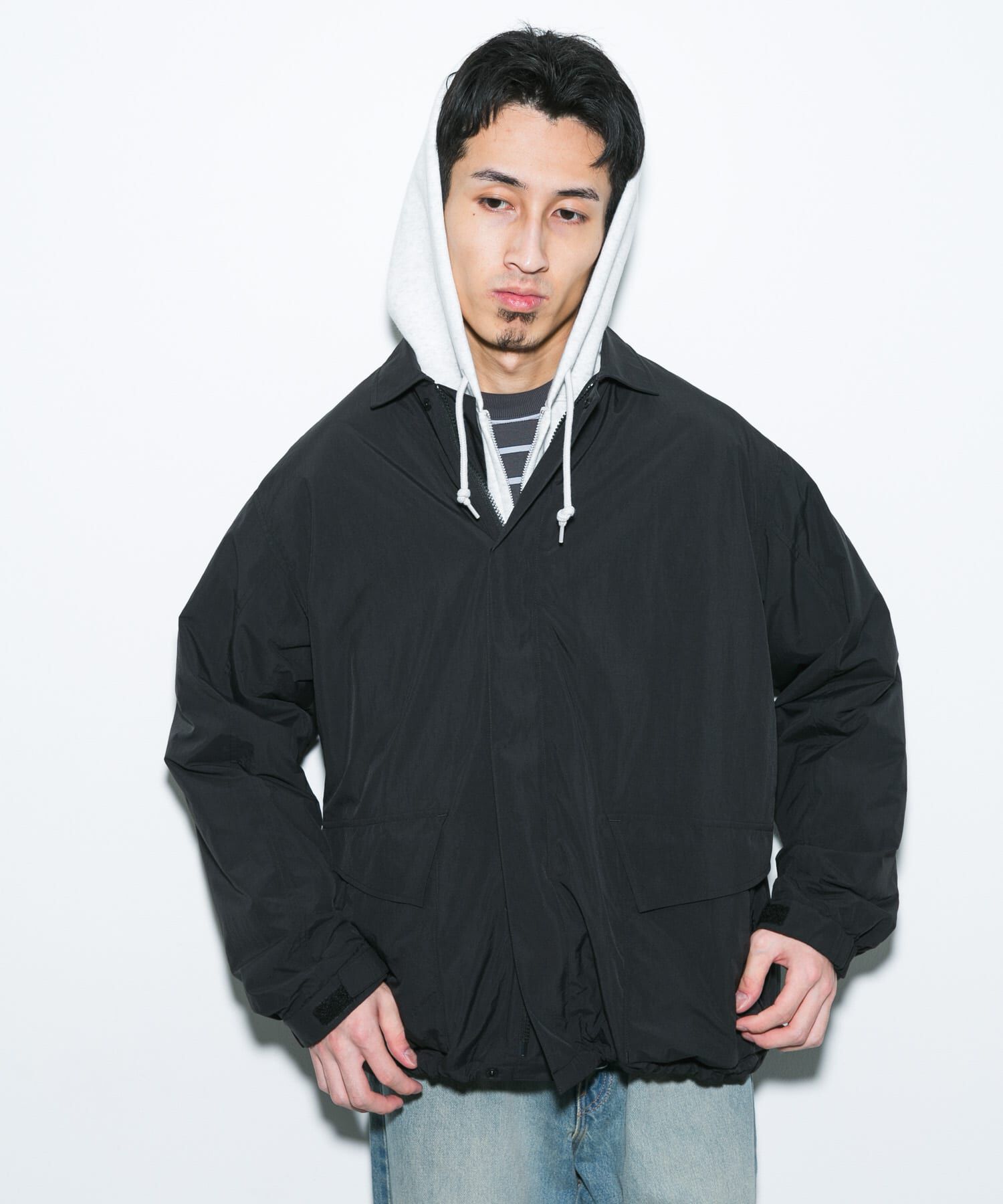 URBAN RESEARCH DOORS「『別注』Marmot&times;DOORS　PERTEX OCTA JACKET」|ノーカラーコート|
