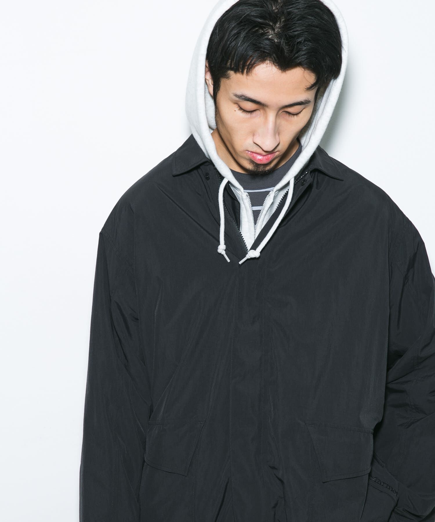 URBAN RESEARCH DOORS「『別注』Marmot&times;DOORS　PERTEX OCTA JACKET」|ノーカラーコート|
