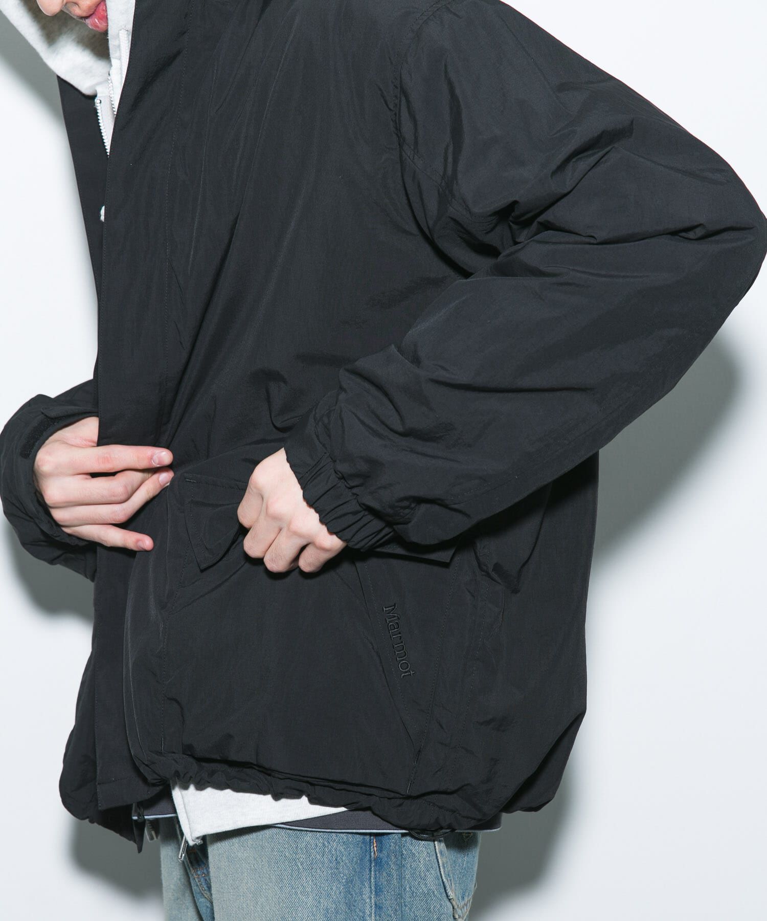URBAN RESEARCH DOORS「『別注』Marmot&times;DOORS　PERTEX OCTA JACKET」|ノーカラーコート|