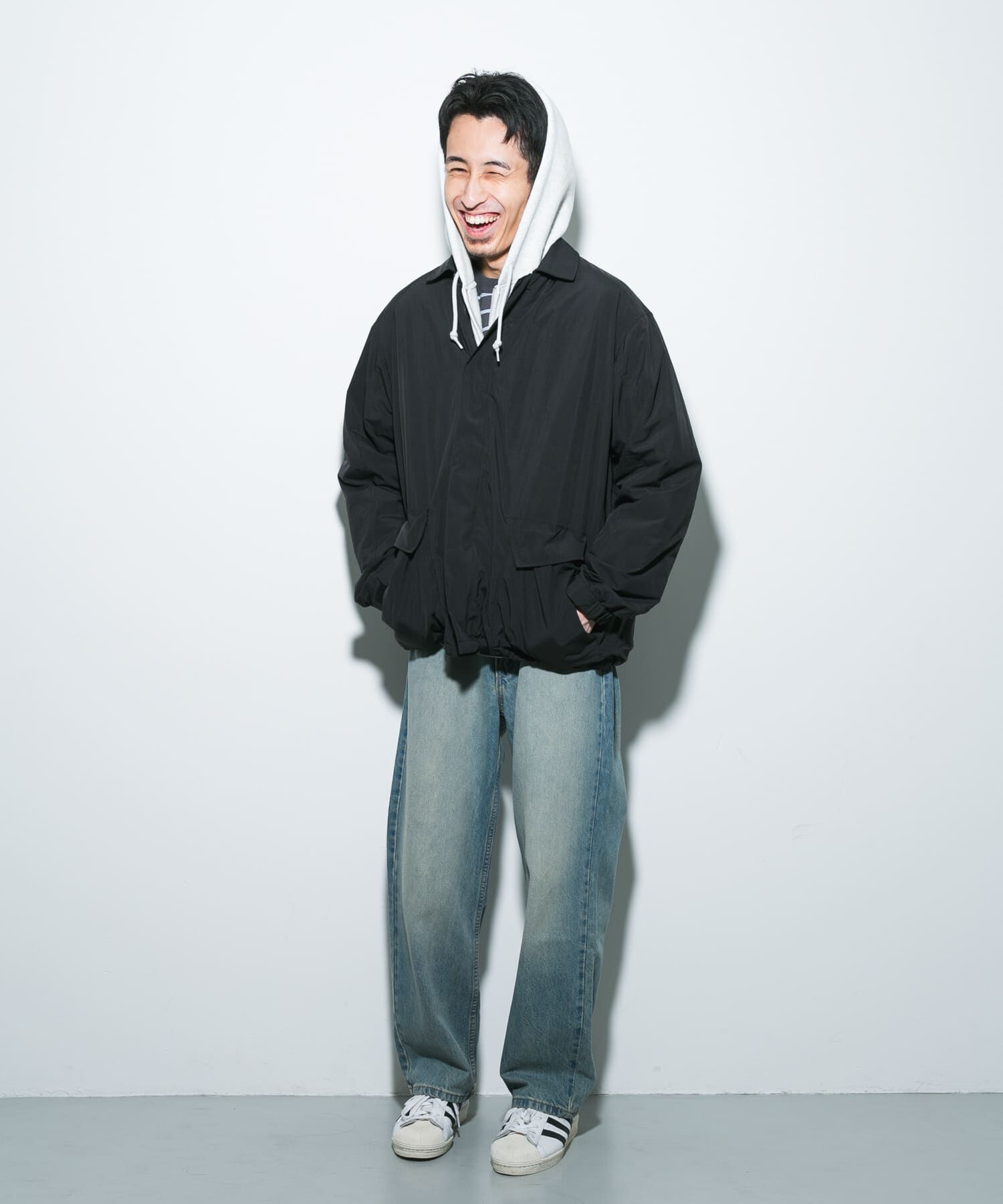 URBAN RESEARCH DOORS「『別注』Marmot&times;DOORS　PERTEX OCTA JACKET」|ノーカラーコート|