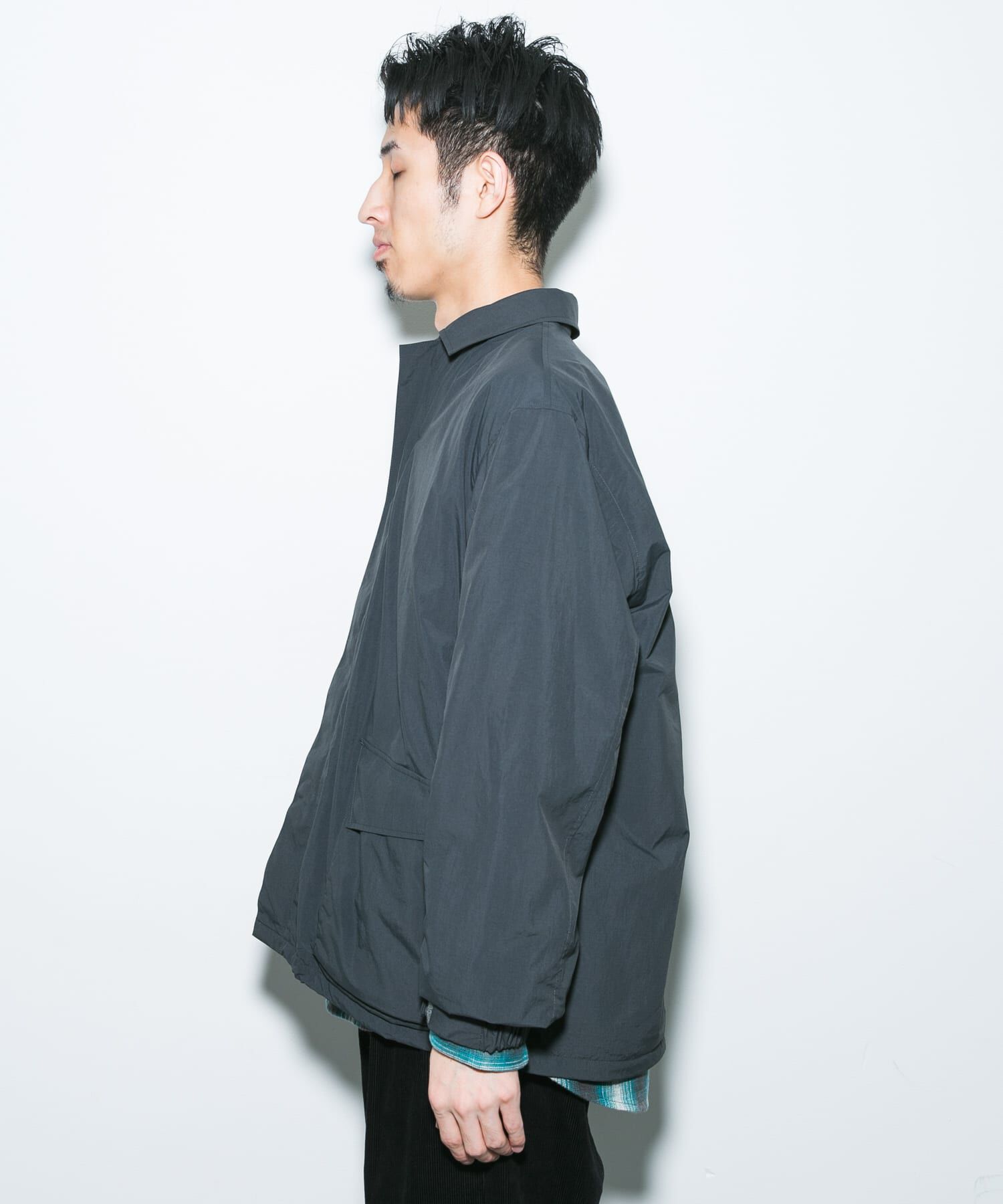 URBAN RESEARCH DOORS「『別注』Marmot&times;DOORS　PERTEX OCTA JACKET」|ノーカラーコート|