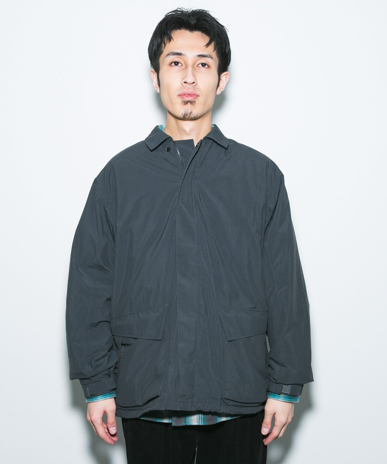 URBAN RESEARCH DOORS「『別注』Marmot&times;DOORS　PERTEX OCTA JACKET」|ノーカラーコート|