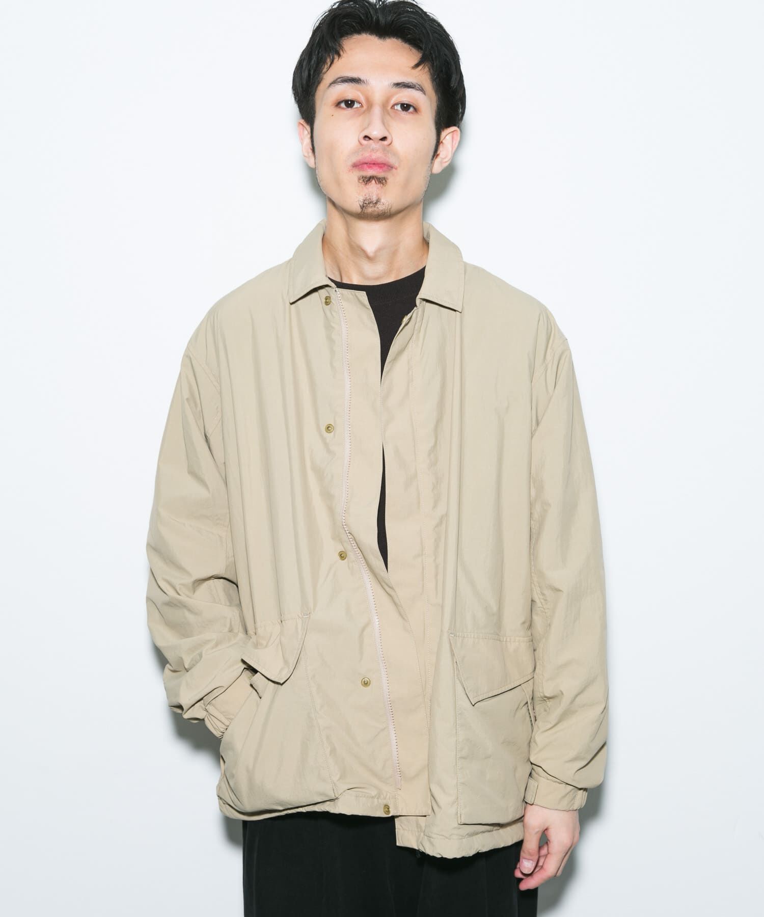 URBAN RESEARCH DOORS「『別注』Marmot&times;DOORS　PERTEX OCTA JACKET」|ノーカラーコート|