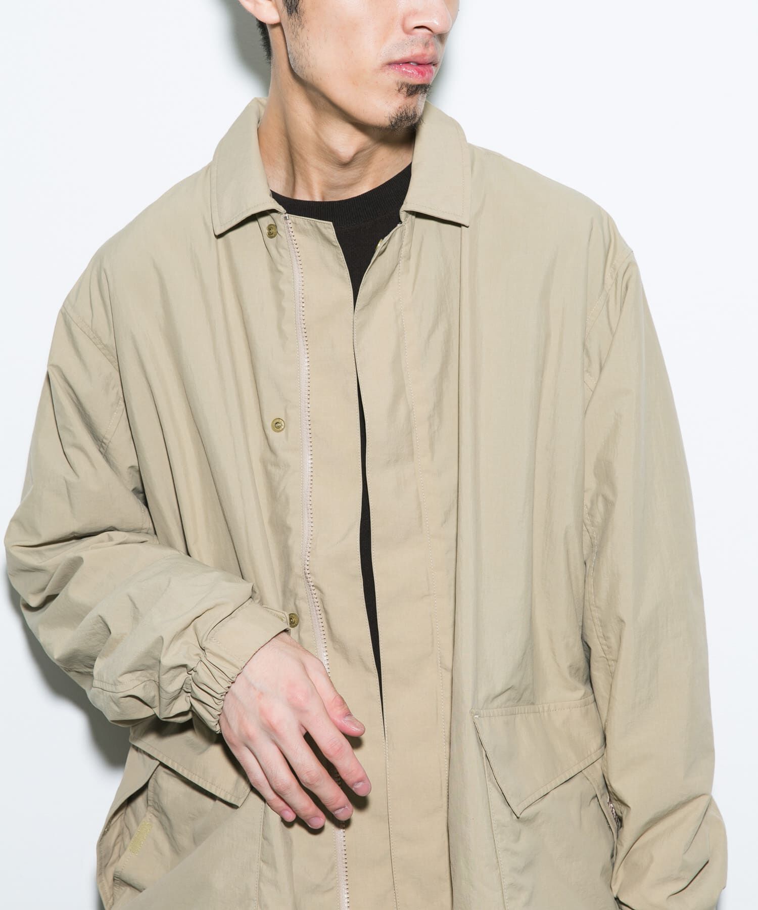 URBAN RESEARCH DOORS「『別注』Marmot&times;DOORS　PERTEX OCTA JACKET」|ノーカラーコート|