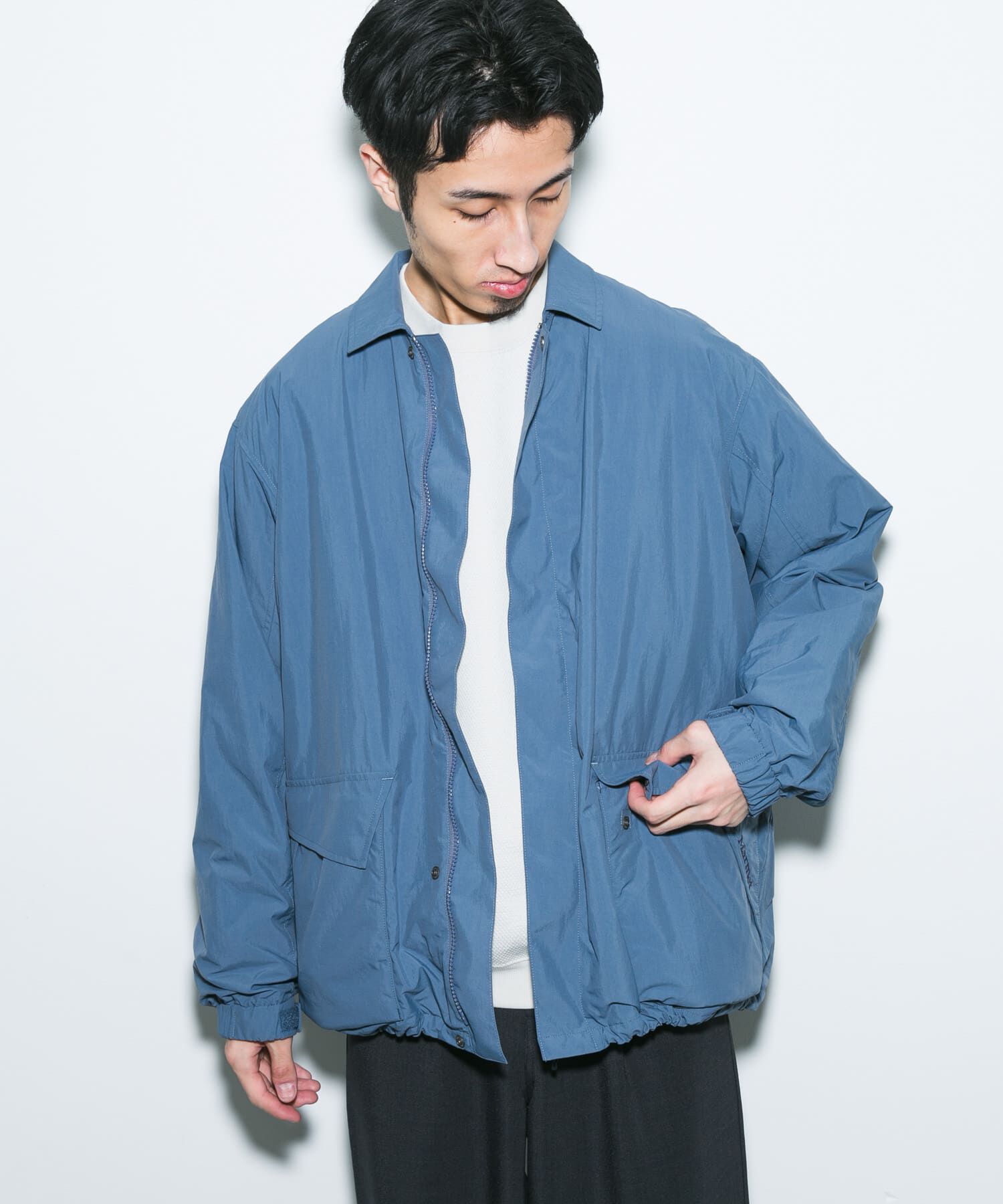 URBAN RESEARCH DOORS「『別注』Marmot&times;DOORS　PERTEX OCTA JACKET」|ノーカラーコート|