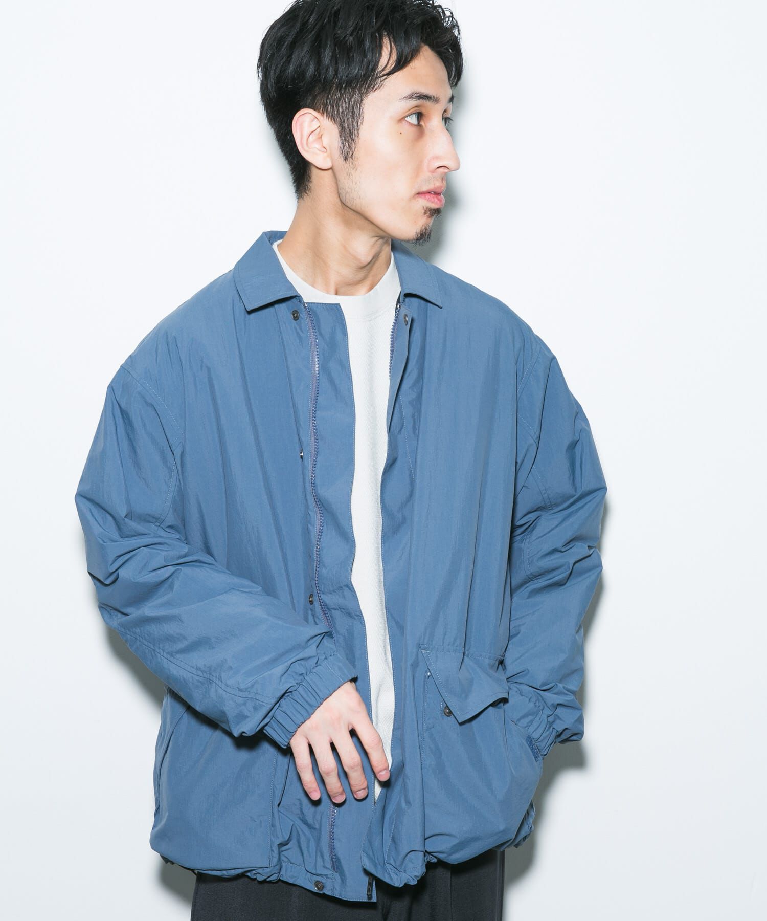 URBAN RESEARCH DOORS「『別注』Marmot&times;DOORS　PERTEX OCTA JACKET」|ノーカラーコート|