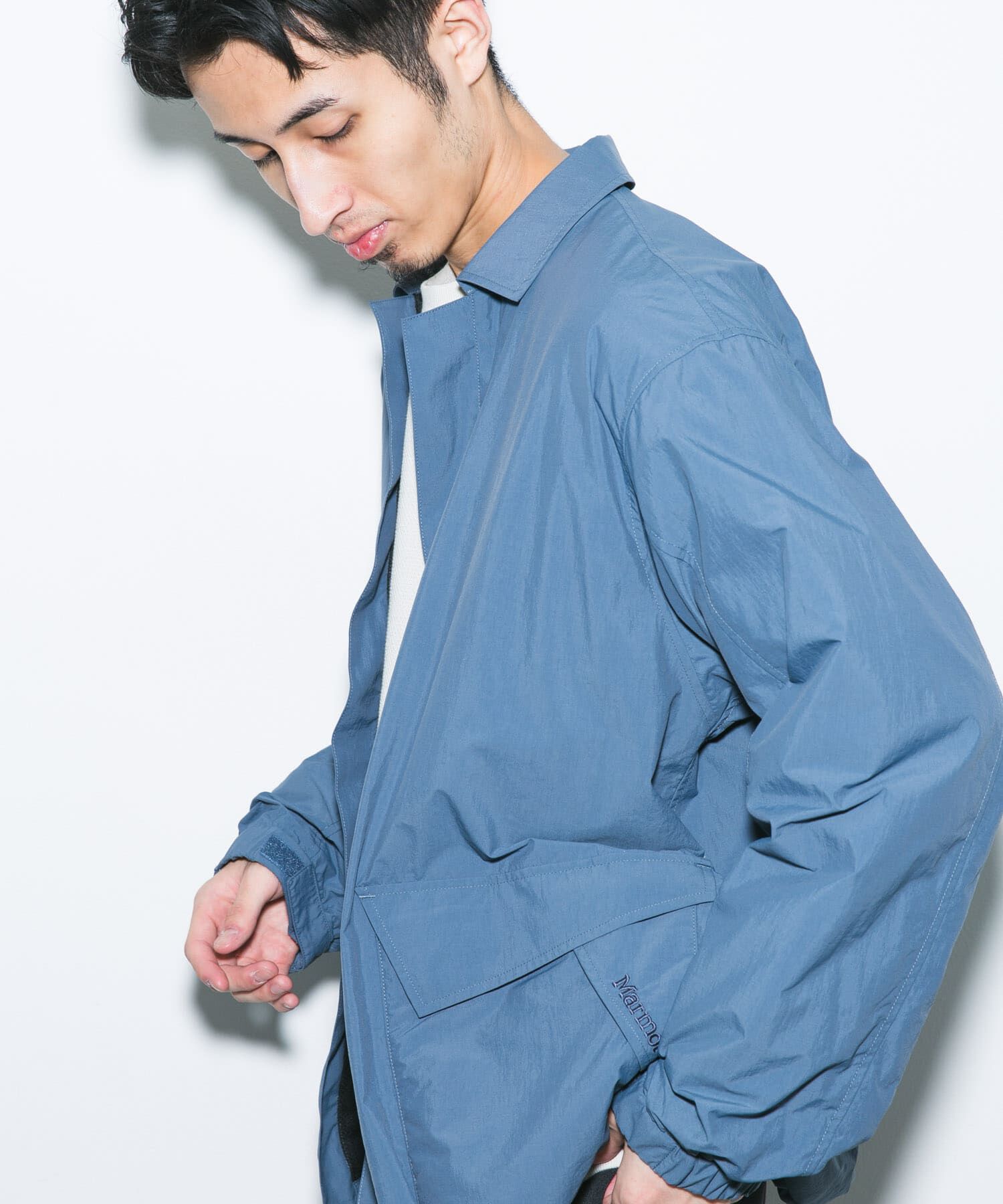 URBAN RESEARCH DOORS「『別注』Marmot&times;DOORS　PERTEX OCTA JACKET」|ノーカラーコート|