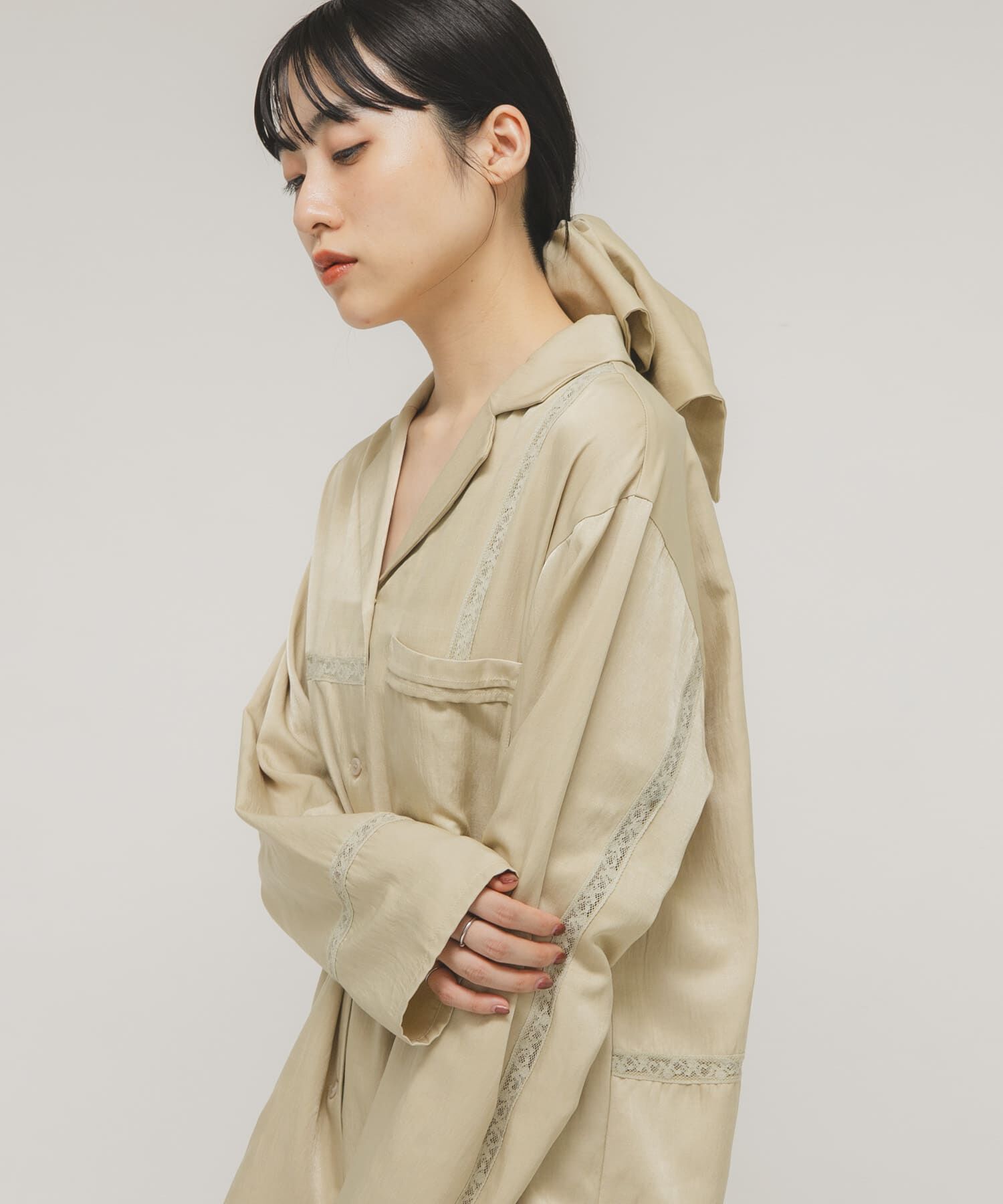  「サテンシュシュ(特大)」|ヘアゴム・シュシュ|