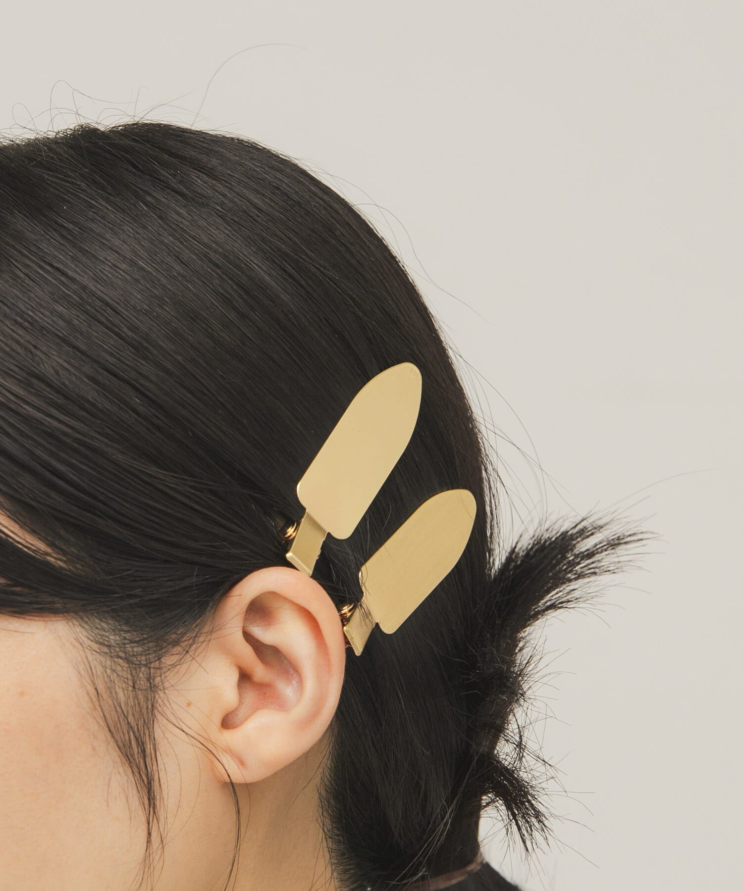  「フラットメタルヘアークリップ」|その他|