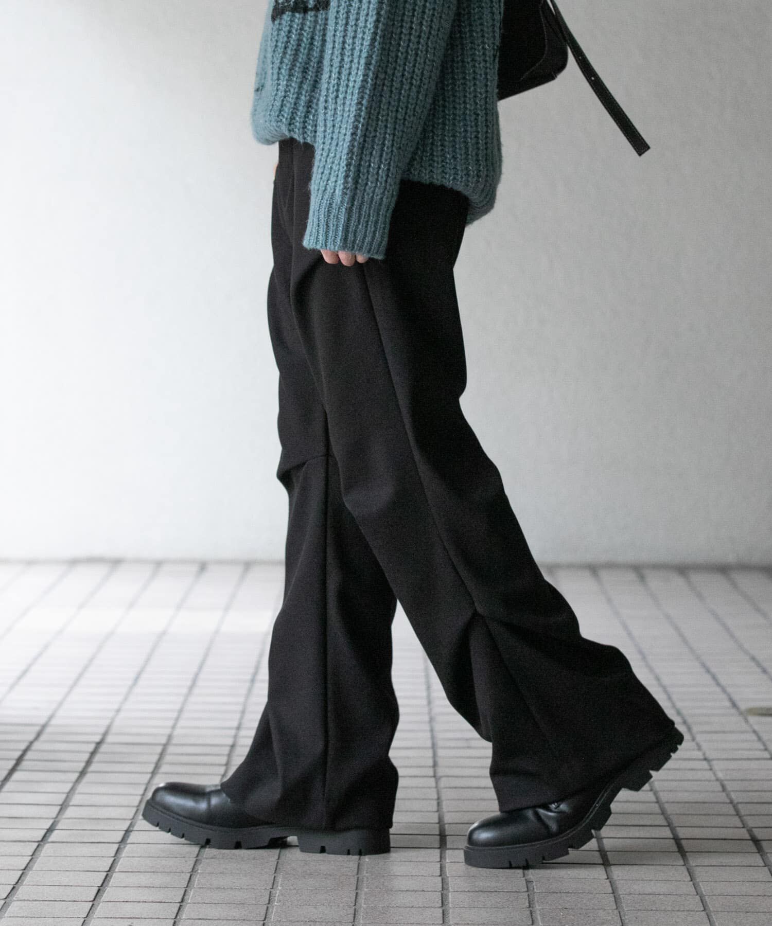 SENSE OF PLACE by URBAN RESEARCH「ウールライクランダムタックパンツ」|その他|