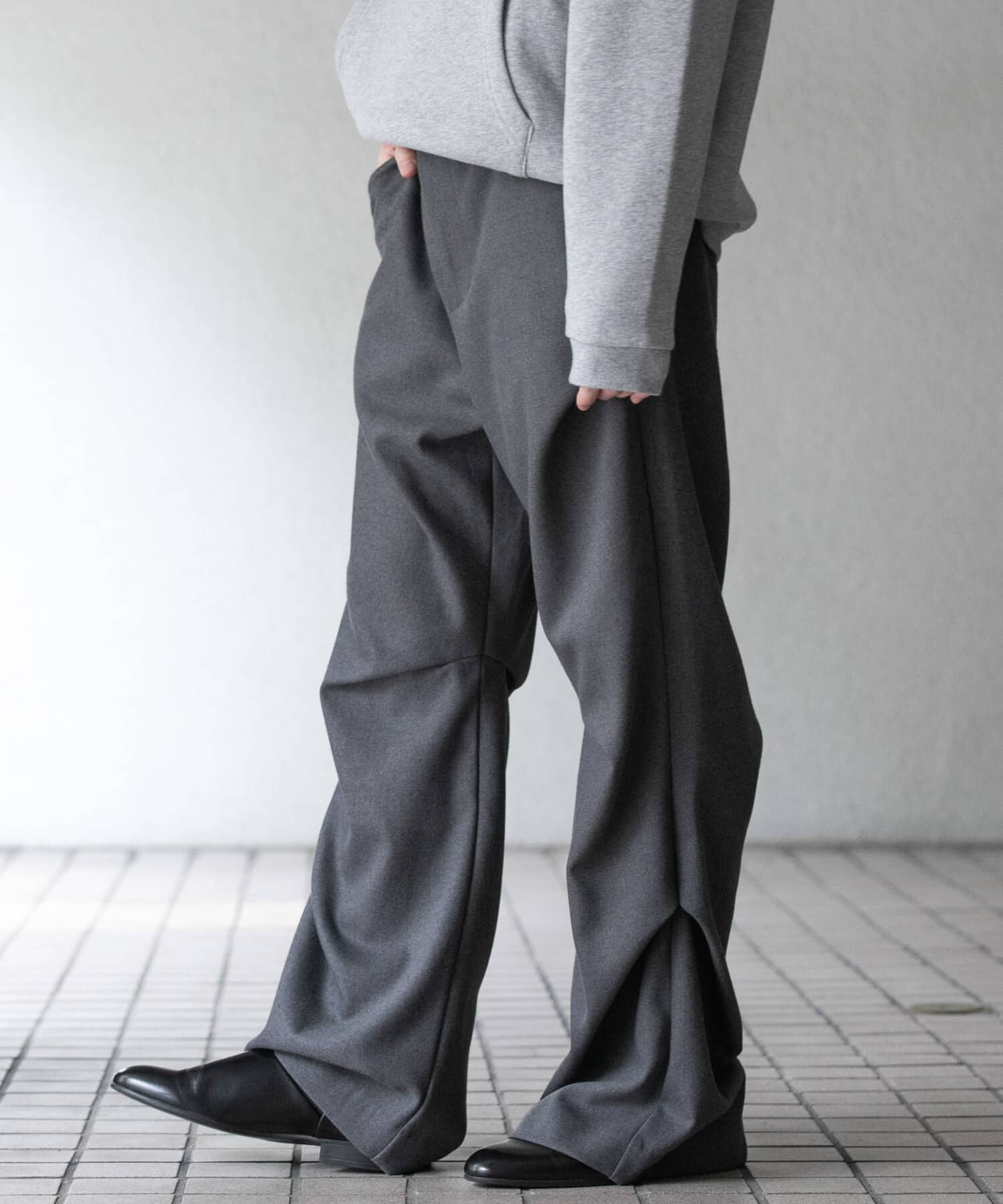 SENSE OF PLACE by URBAN RESEARCH「ウールライクランダムタックパンツ」|その他|