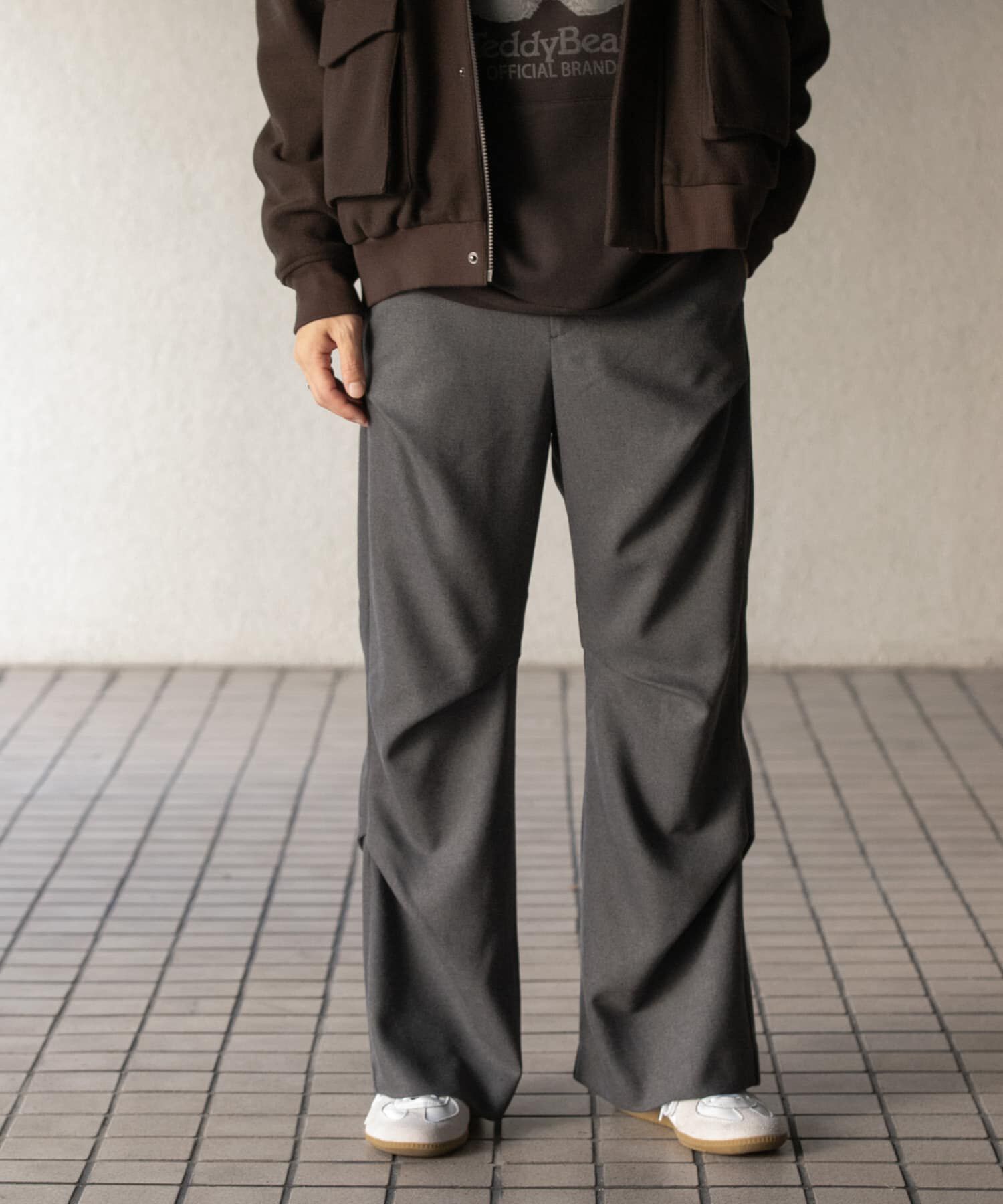 SENSE OF PLACE by URBAN RESEARCH「ウールライクランダムタックパンツ」|その他|