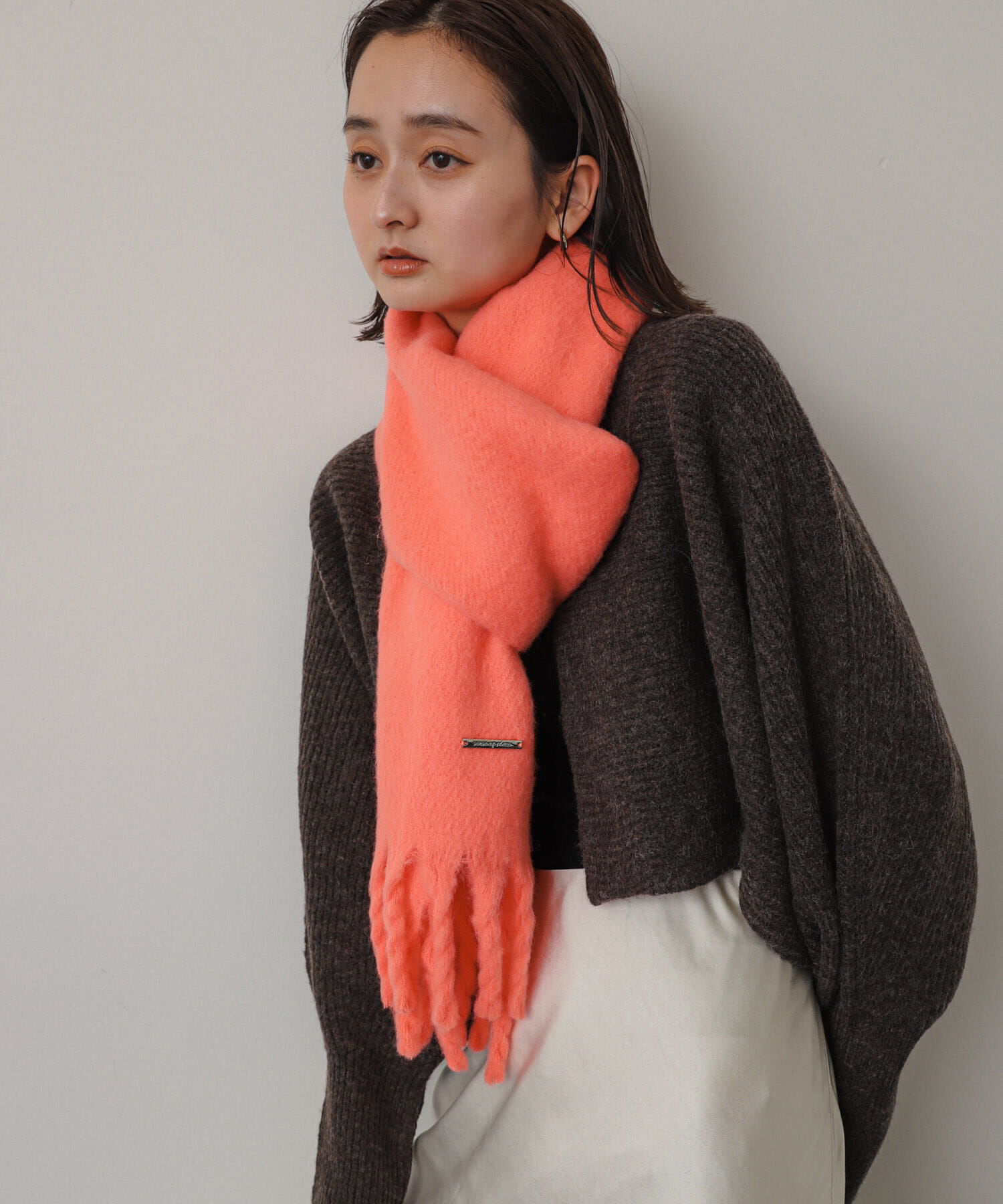 SENSE OF PLACE by URBAN RESEARCH「モヘアライクストール」|マフラー|