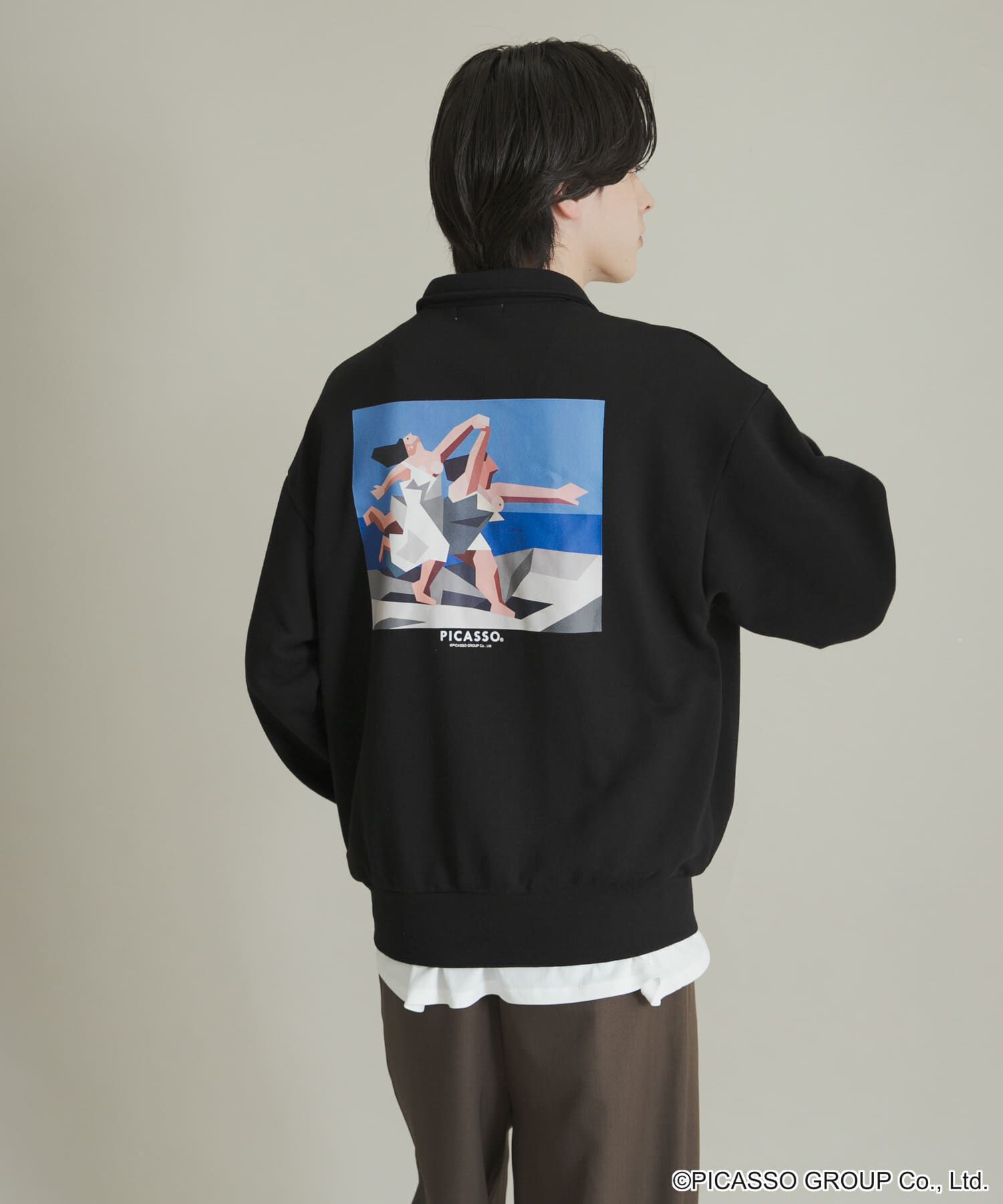 SENSE OF PLACE by URBAN RESEARCH「PICASSO ハーフジップスウェット」|スウェット・ジャージ|