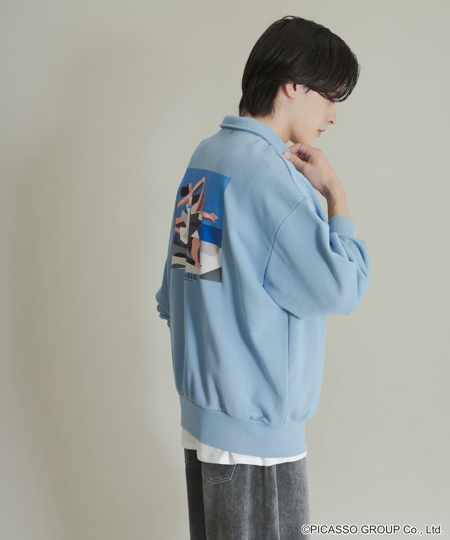 SENSE OF PLACE by URBAN RESEARCH「PICASSO ハーフジップスウェット」|スウェット・ジャージ|