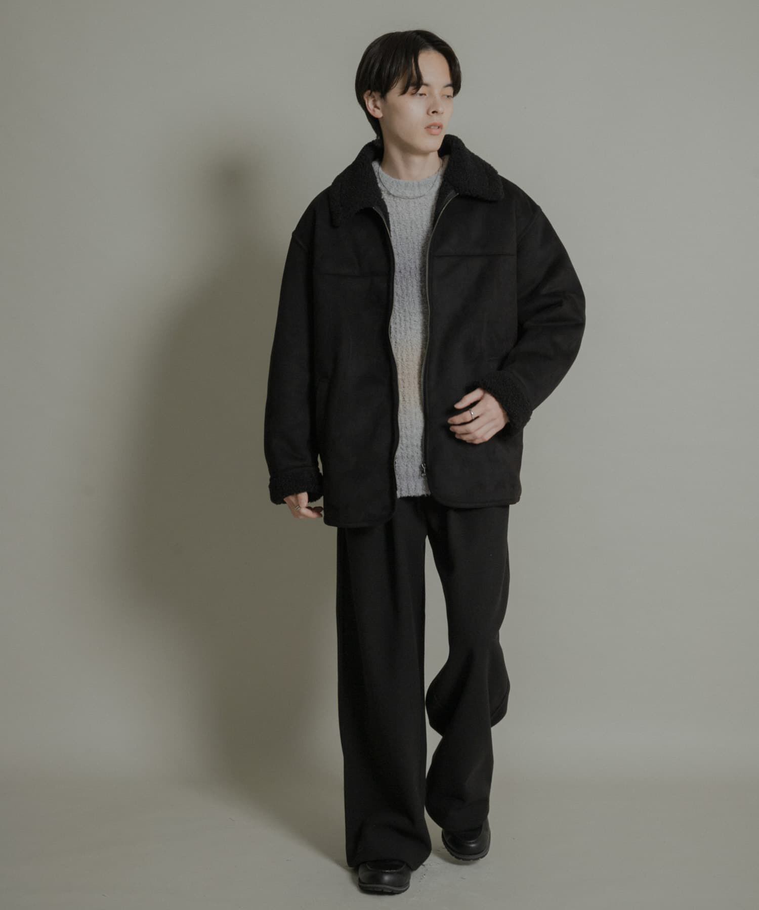 SENSE OF PLACE by URBAN RESEARCH「ジャージメルトンタックワイドパンツ」|その他|