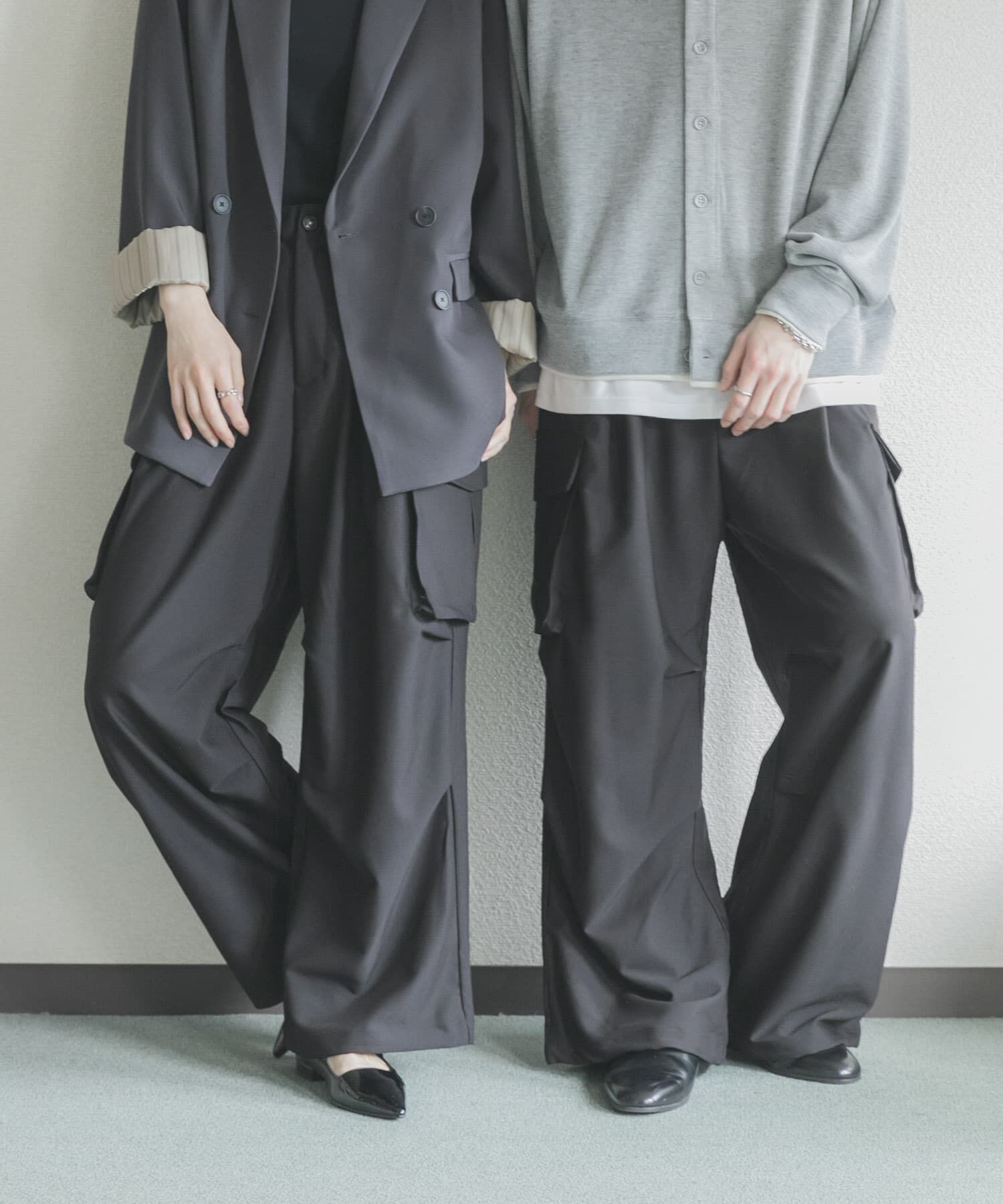 SENSE OF PLACE by URBAN RESEARCH「『ユニセックス』ワイドカーゴパンツ」|その他|