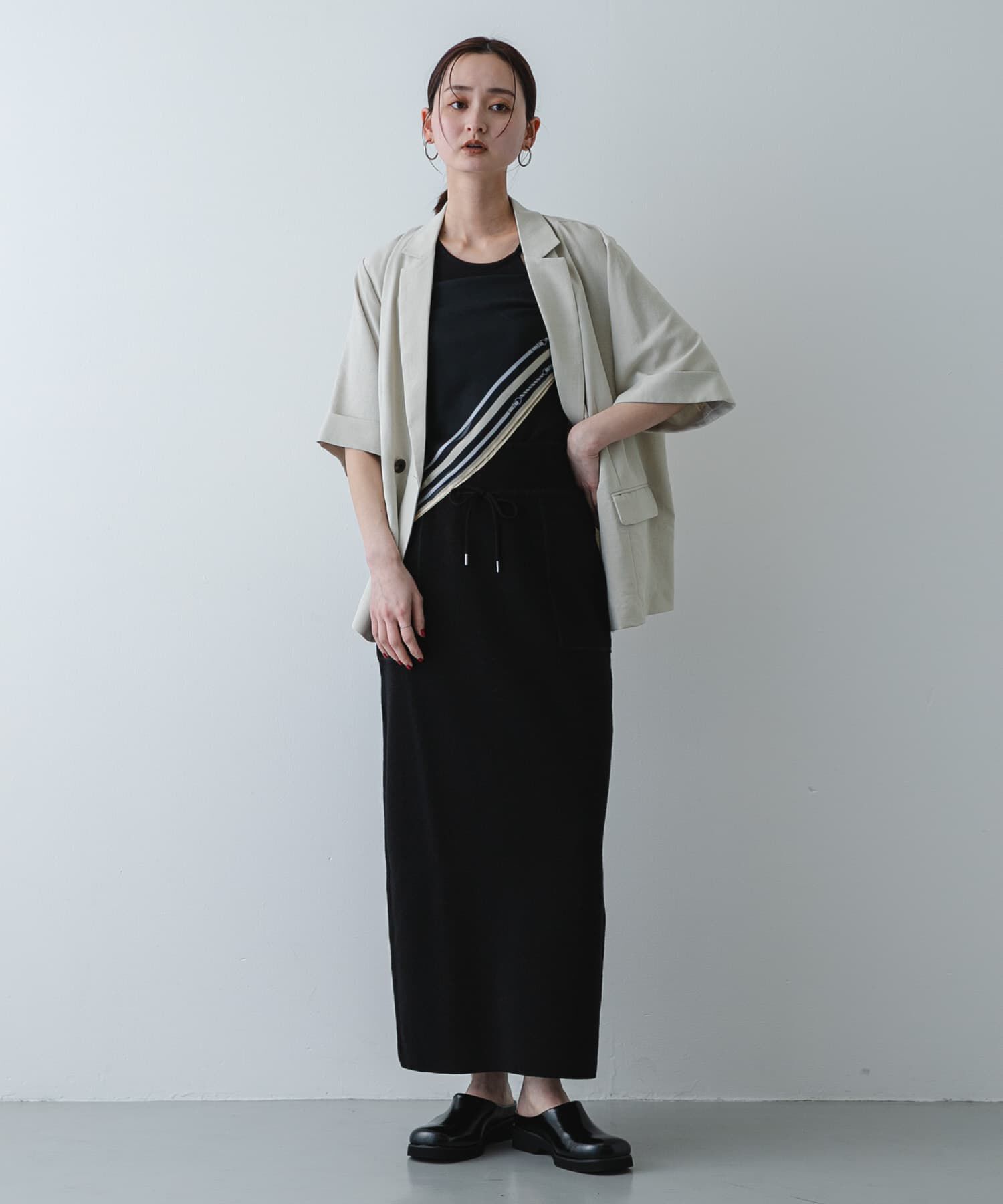 SENSE OF PLACE by URBAN RESEARCH「『洗濯可』スウェットライクニットスカート」|スカート|