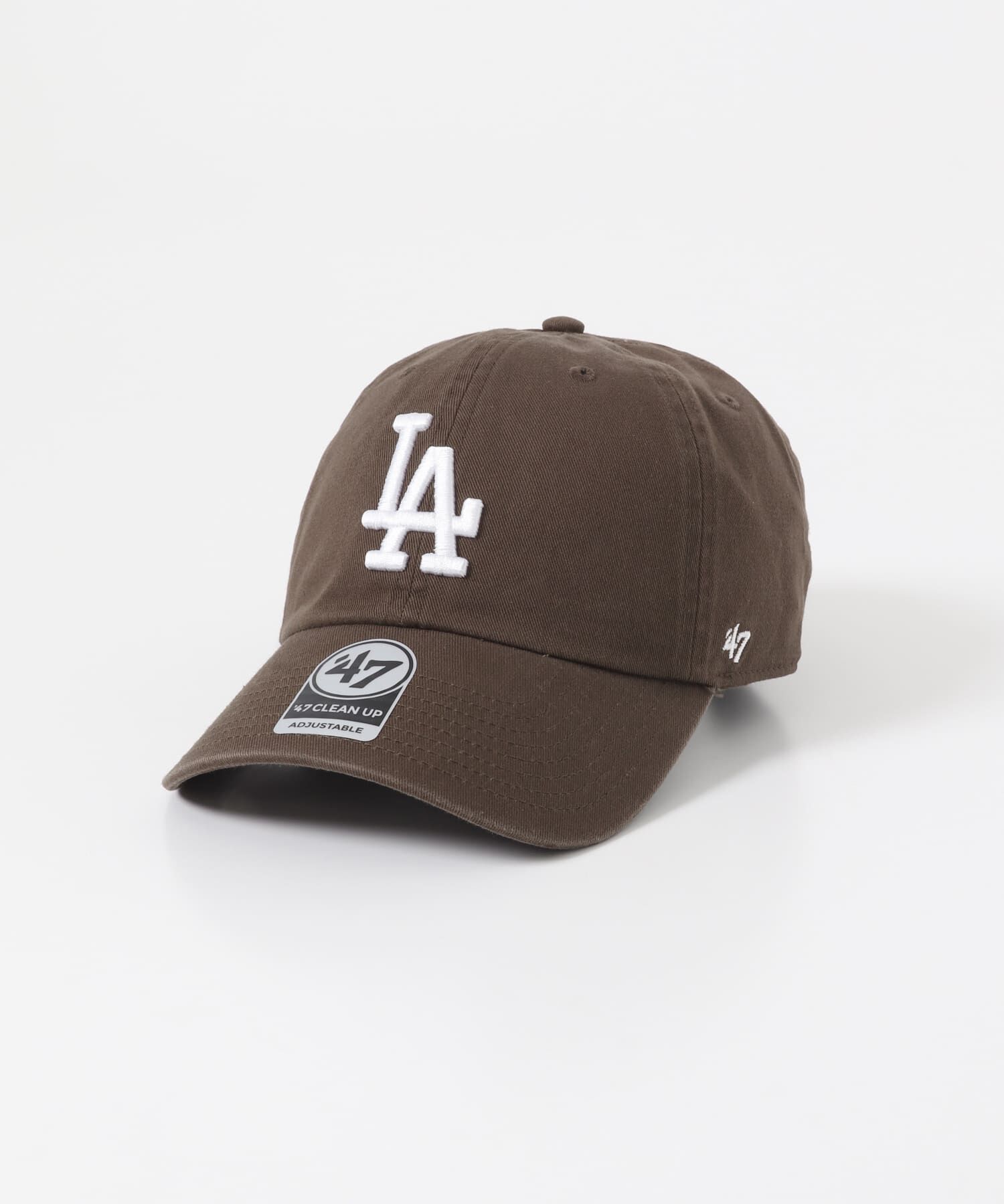 SENSE OF PLACE by URBAN RESEARCH「『WEB/一部店舗限定』FORTY SEVEN　47 CLEAN UP DODGERS」|キャップ・キャスケット|ブラウン