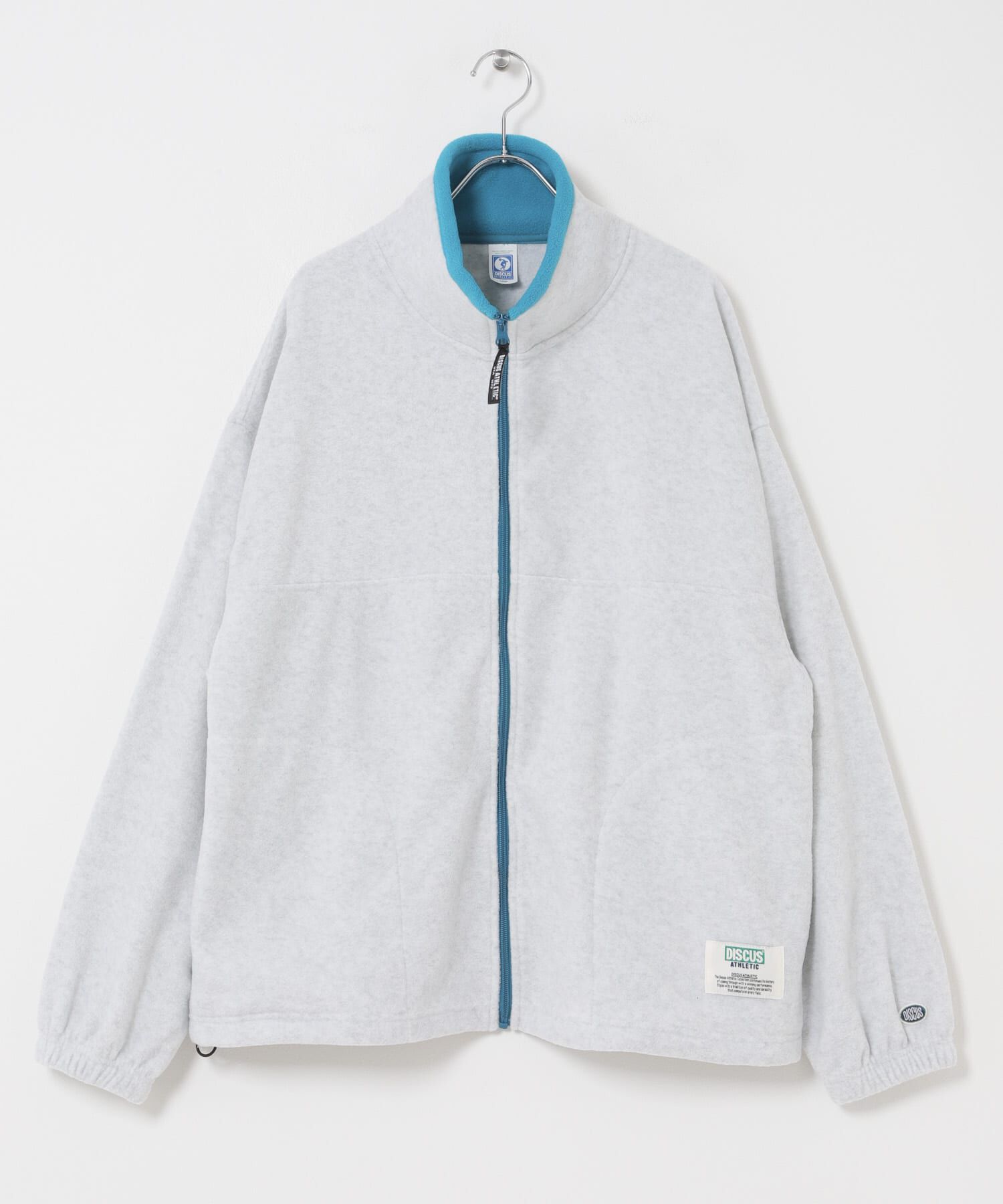 SENSE OF PLACE by URBAN RESEARCH「DISCUS　スタンドカラー配色フルZIP JACKET」|ノーカラーコート|