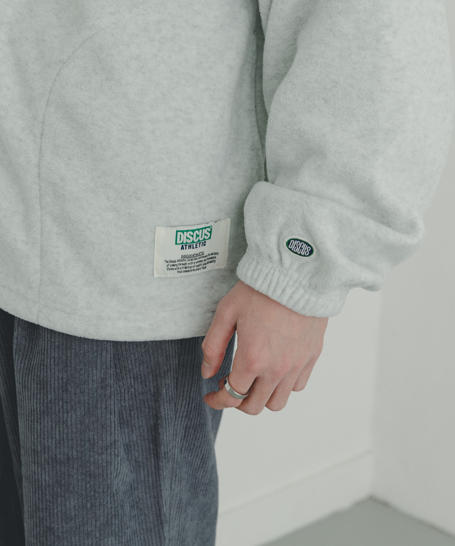 SENSE OF PLACE by URBAN RESEARCH「DISCUS　スタンドカラー配色フルZIP JACKET」|ノーカラーコート|