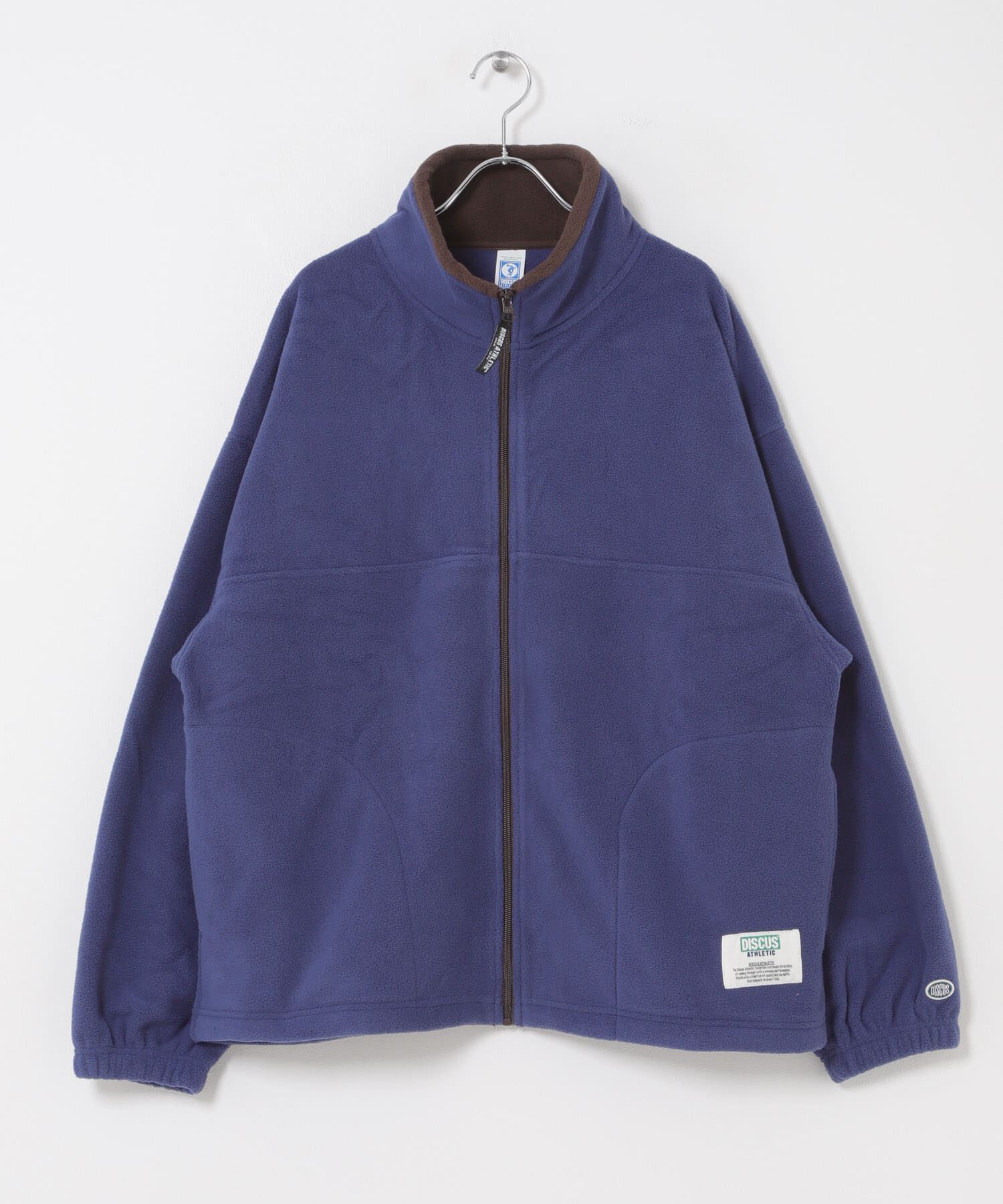 SENSE OF PLACE by URBAN RESEARCH「DISCUS　スタンドカラー配色フルZIP JACKET」|ノーカラーコート|