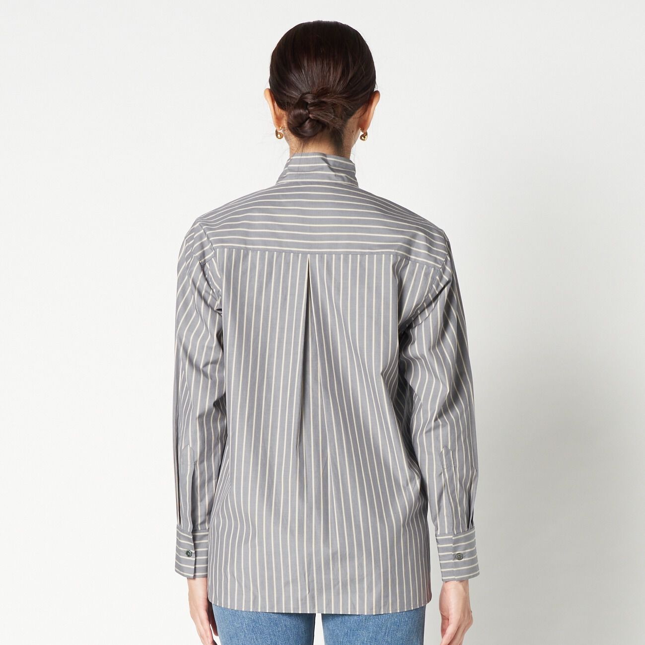 HELIOPOLE「HELIOPOLE SCARF COLLAR SHIRT」|シャツ・ブラウス|