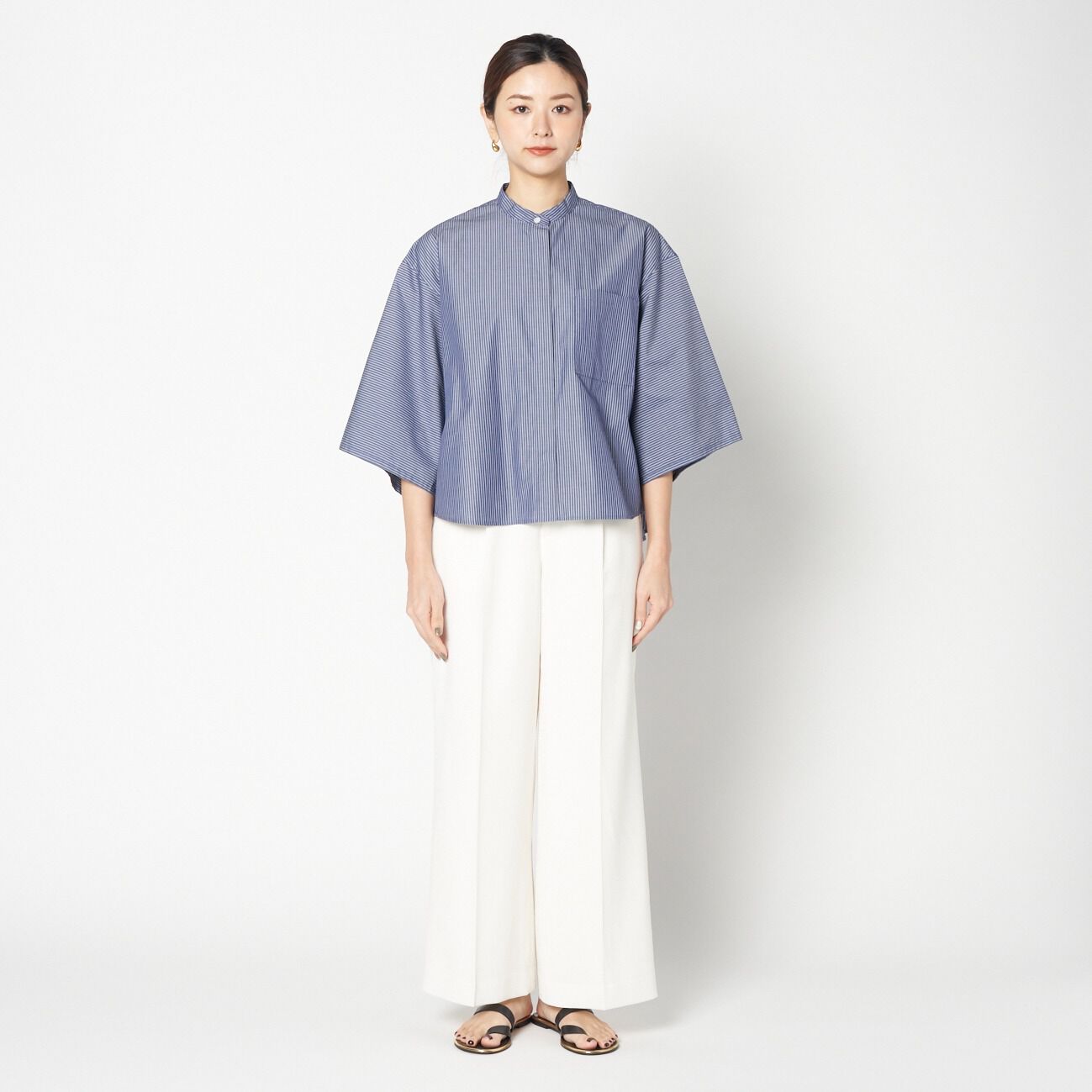 HELIOPOLE「HELIOPOLE BIG SLEEVE SHIRT」|シャツ・ブラウス|