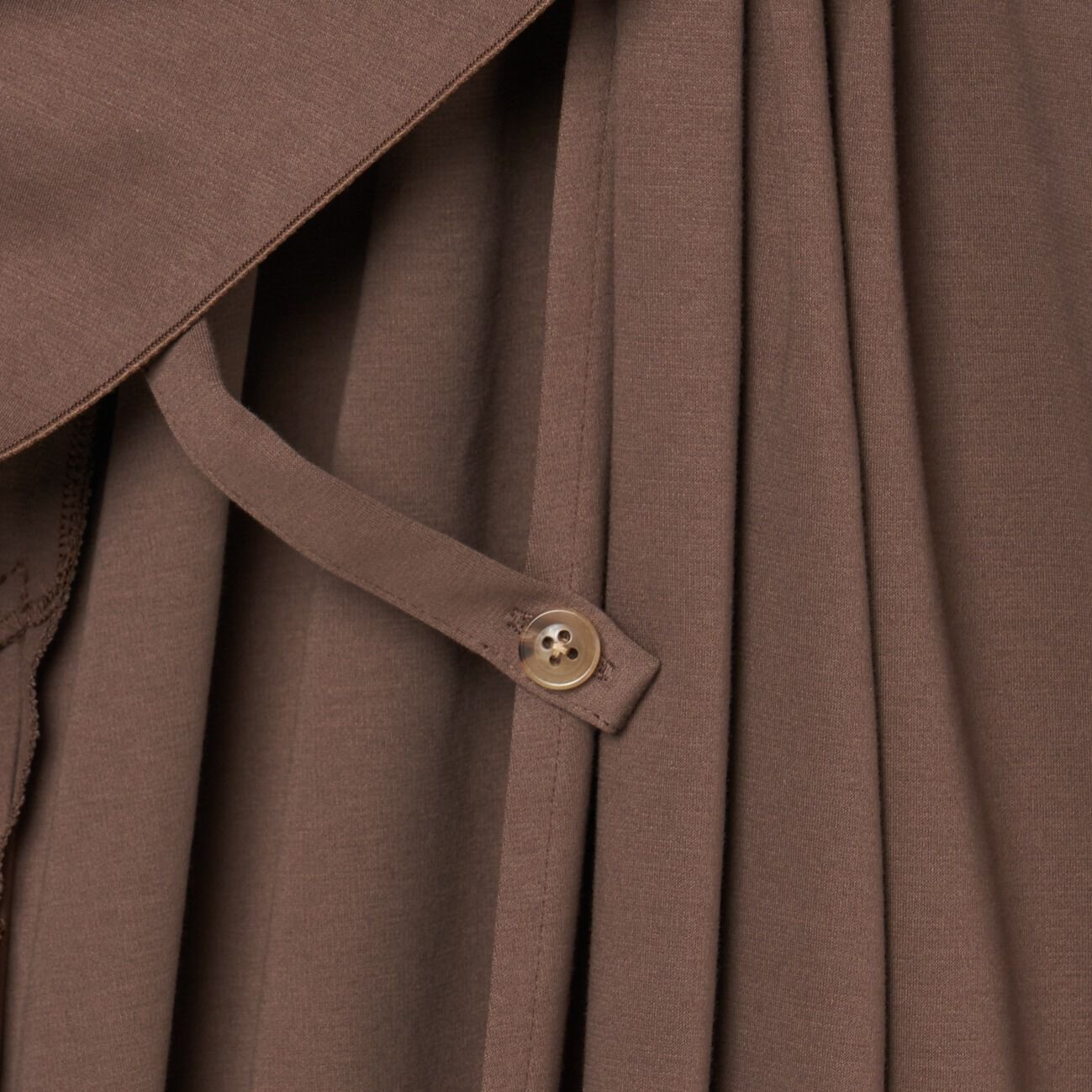 HELIOPOLE「HELIOPOLE DOUBLE JERSEY RUFFLE DRESS」|ワンピース|