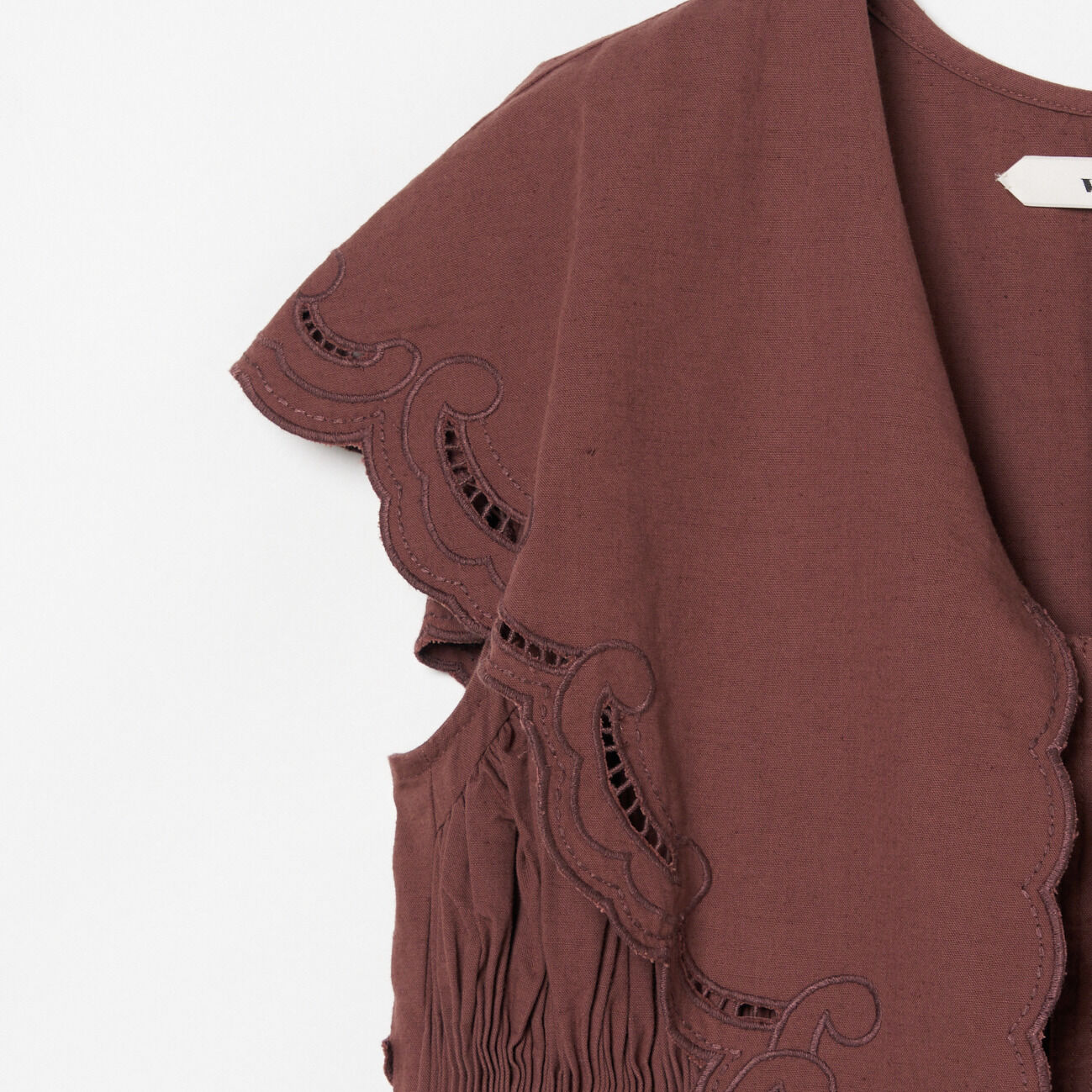  「venit CUTWORK LACE EMBROIDERY A/O」|ワンピース|