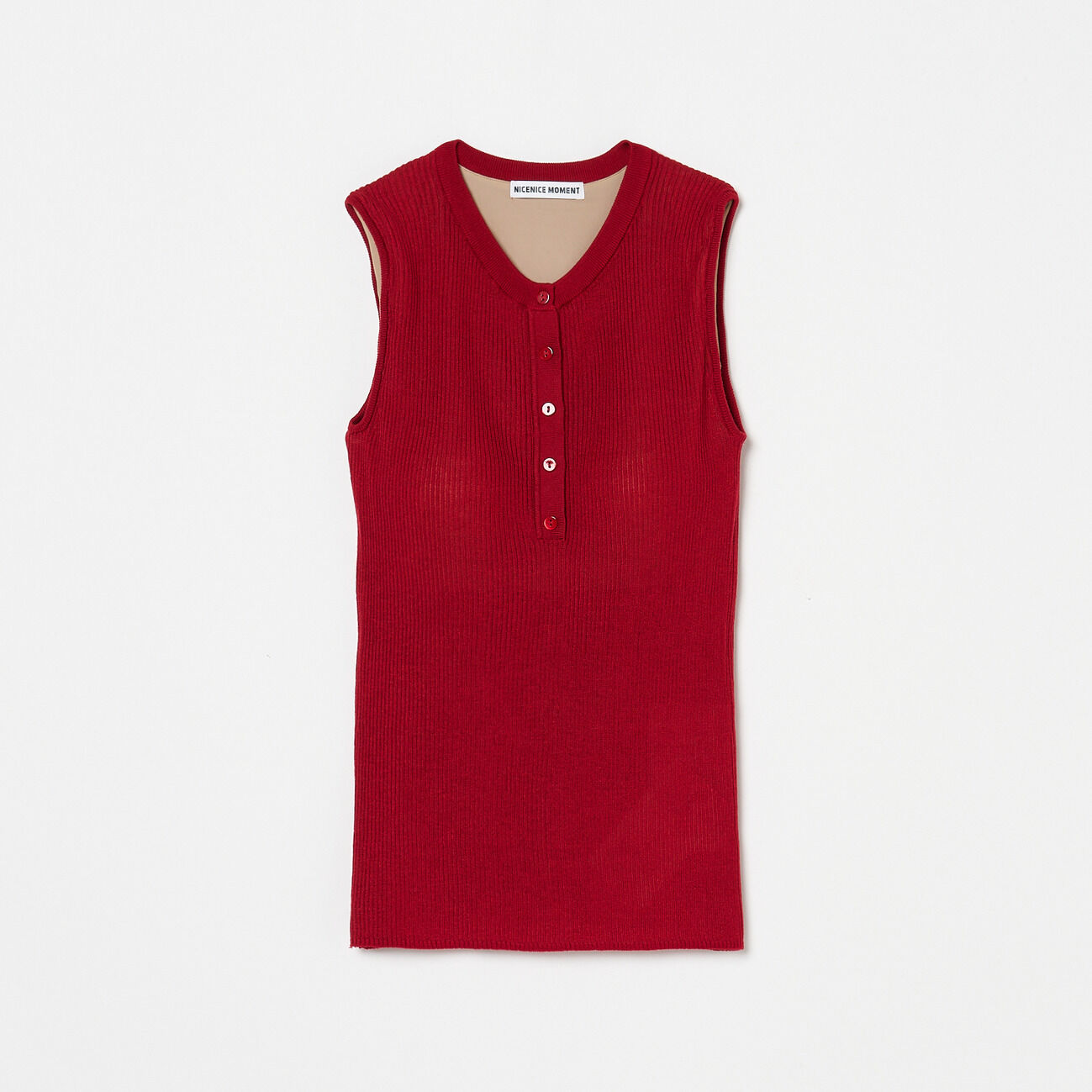  「NICENICE MOMENT LAYERED KNIT CARDIGAN」|ニット・セーター|