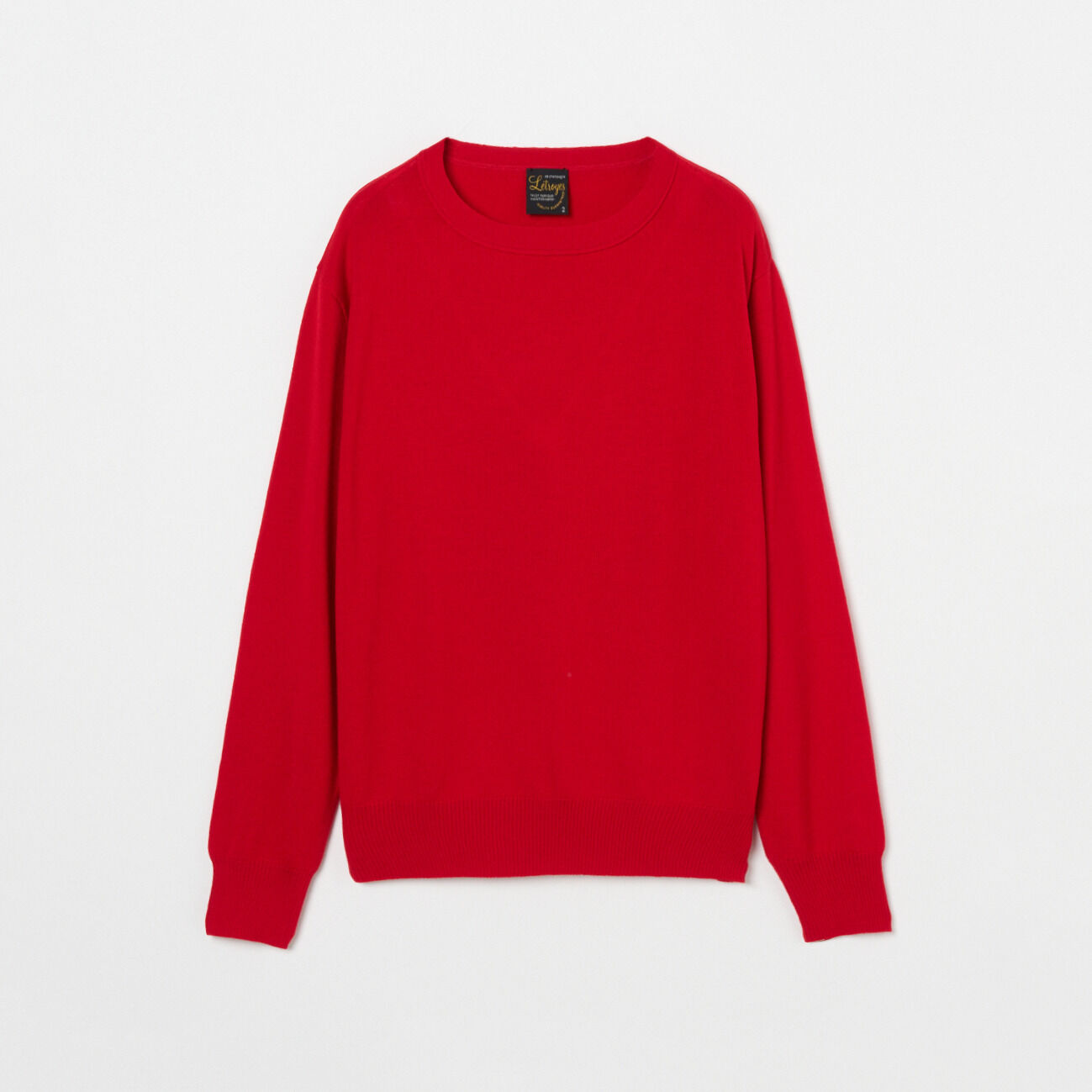  「Letroyes TOHMAS (CREW NECK)」|ニット・セーター|レッド