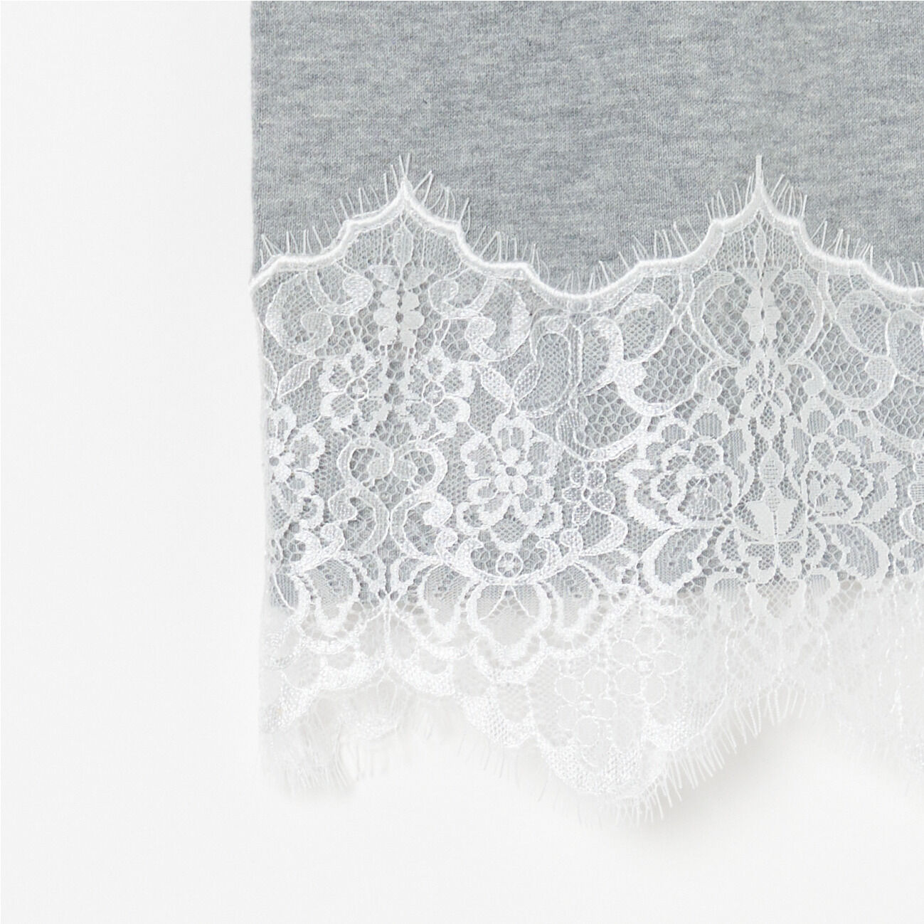 HELIOPOLE「HELIOPOLE LACE COMBI KNIT」|ニット・セーター|