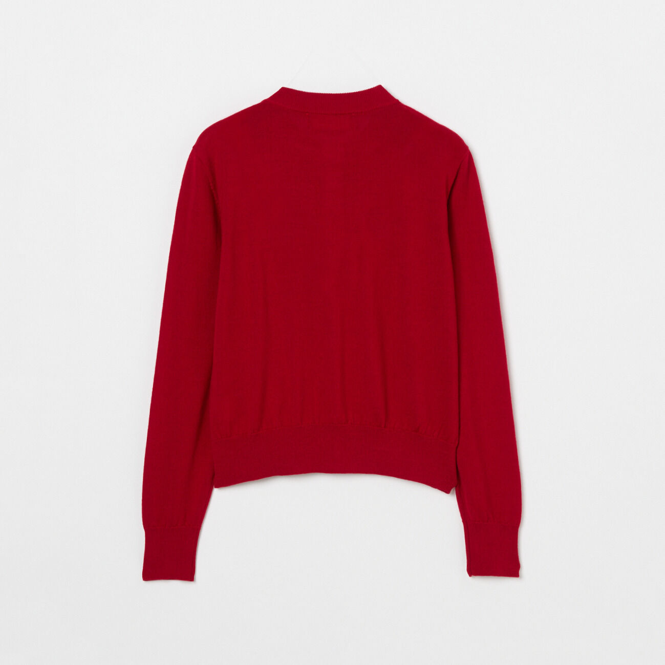 HELIOPOLE「HELIOPOLE VELOUR CREW NECK CARDIGAN」|ニット・セーター|