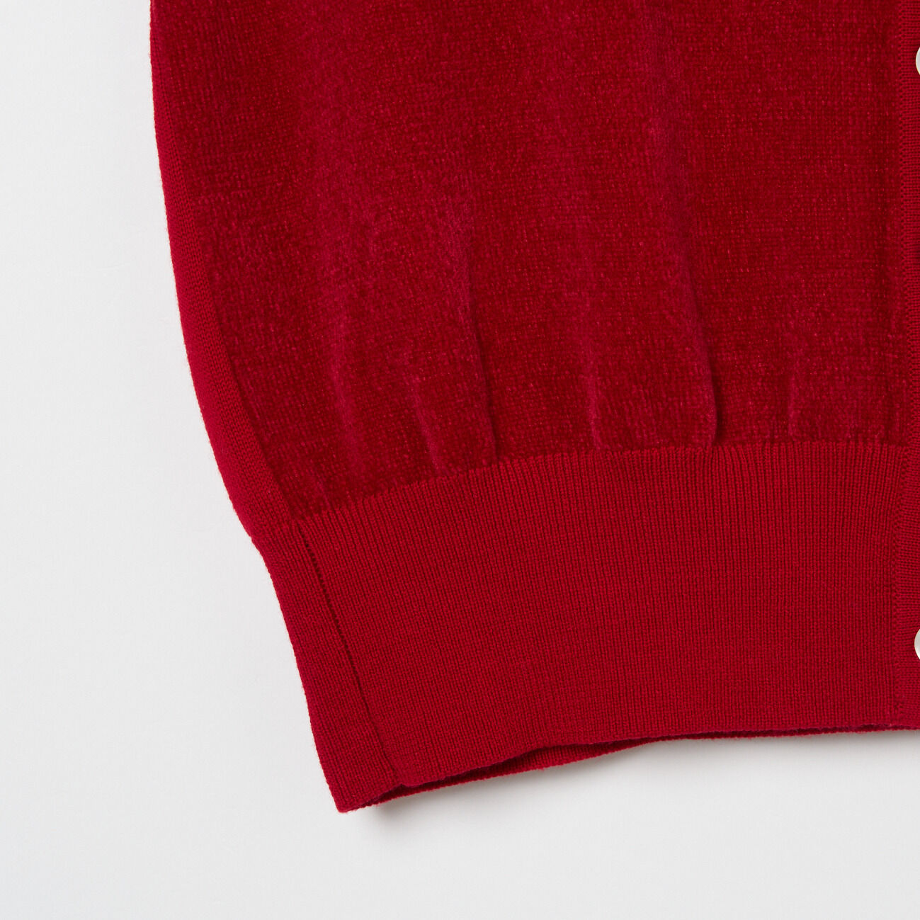 HELIOPOLE「HELIOPOLE VELOUR CREW NECK CARDIGAN」|ニット・セーター|
