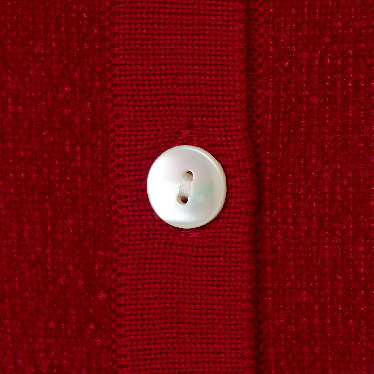 HELIOPOLE「HELIOPOLE VELOUR CREW NECK CARDIGAN」|ニット・セーター|