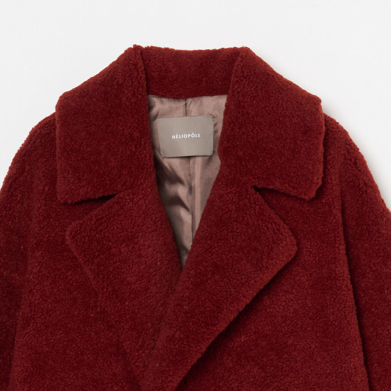HELIOPOLE「HELIOPOLE SHEEP BOA CHESTER COAT」|トレンチコート|