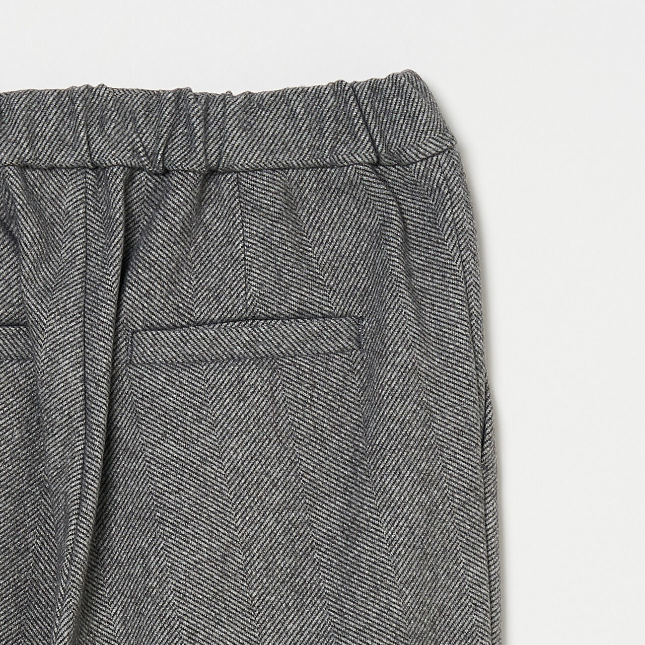  「three dots WOOLY JERSEY PANTS」|チノ|
