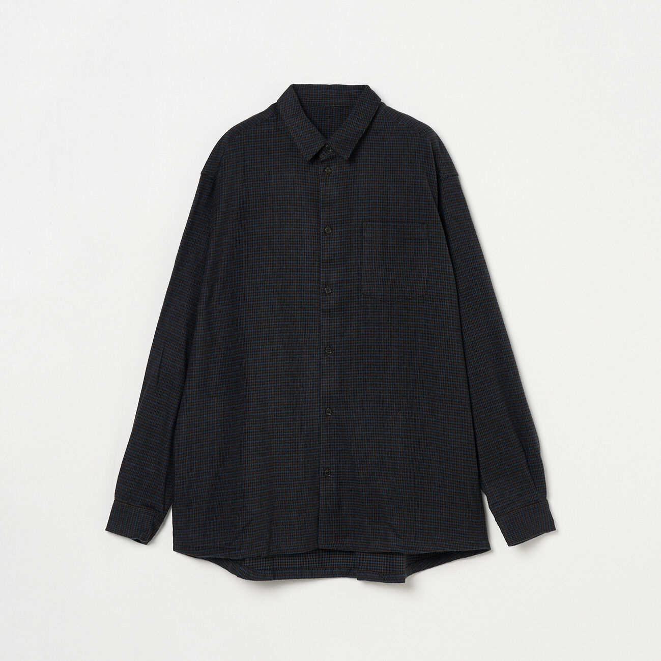  「MASTER&Co.         SHAGGY COTTON  CHECK SHIRT」|シャツ・ブラウス|ブルー系