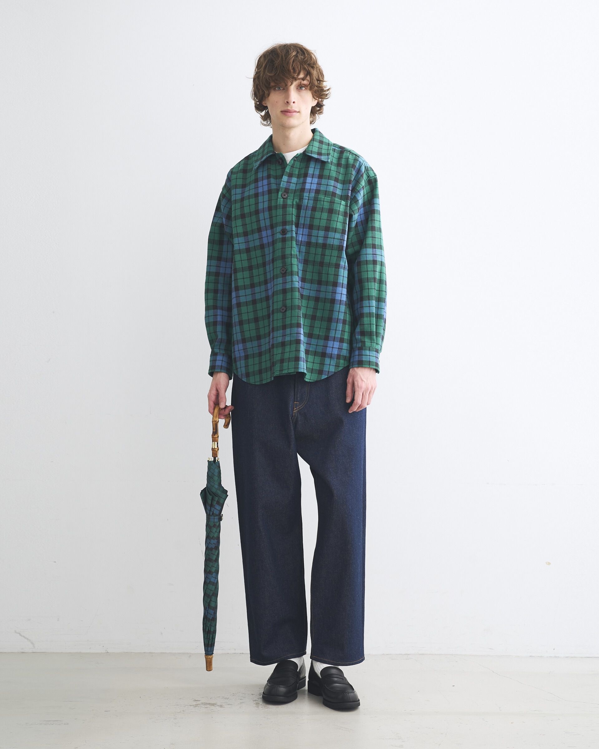 Traditional Weatherwear「【軽量】UMBRELLA BAMBOO LITE」|傘|