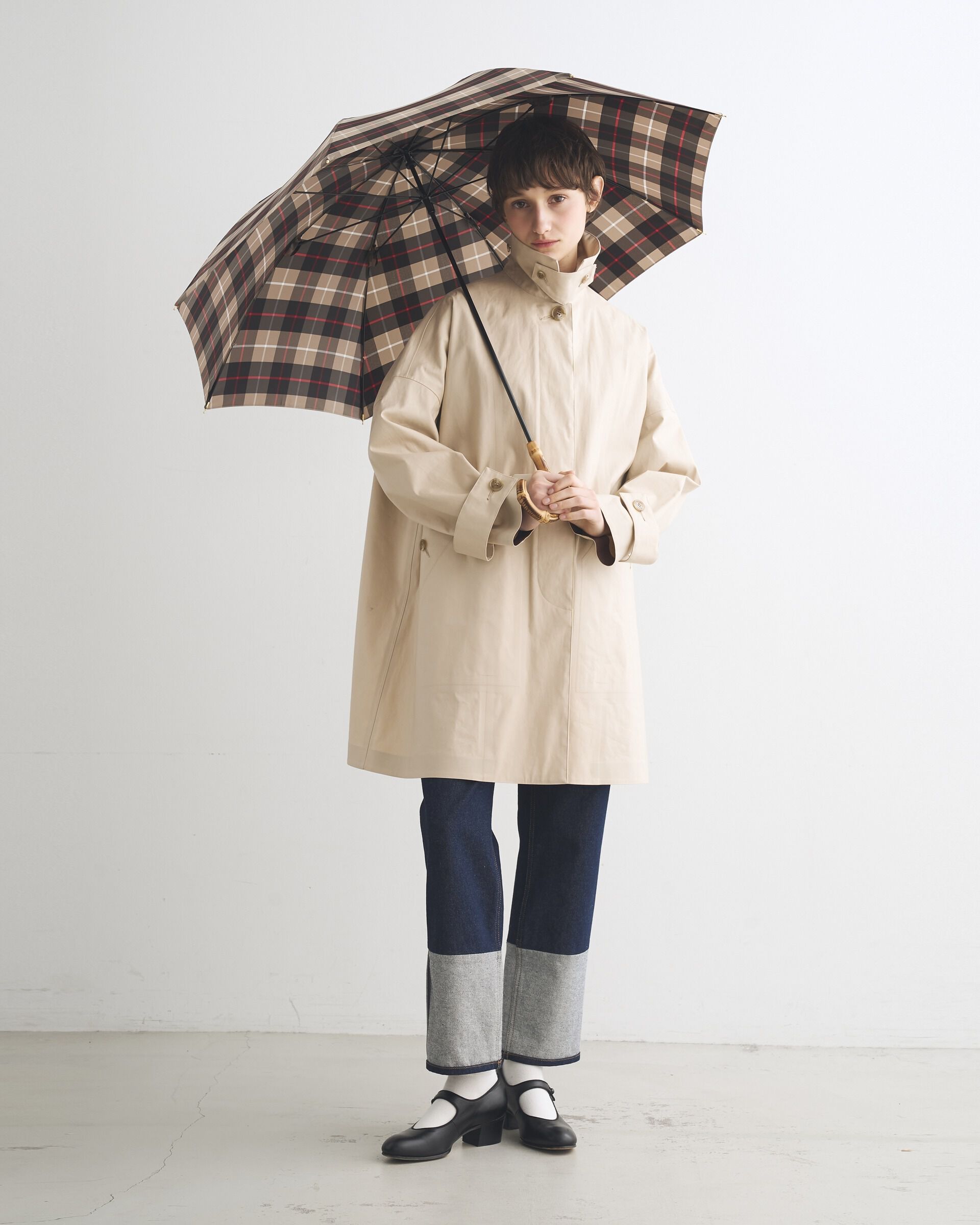 Traditional Weatherwear「【軽量】UMBRELLA BAMBOO LITE」|傘|