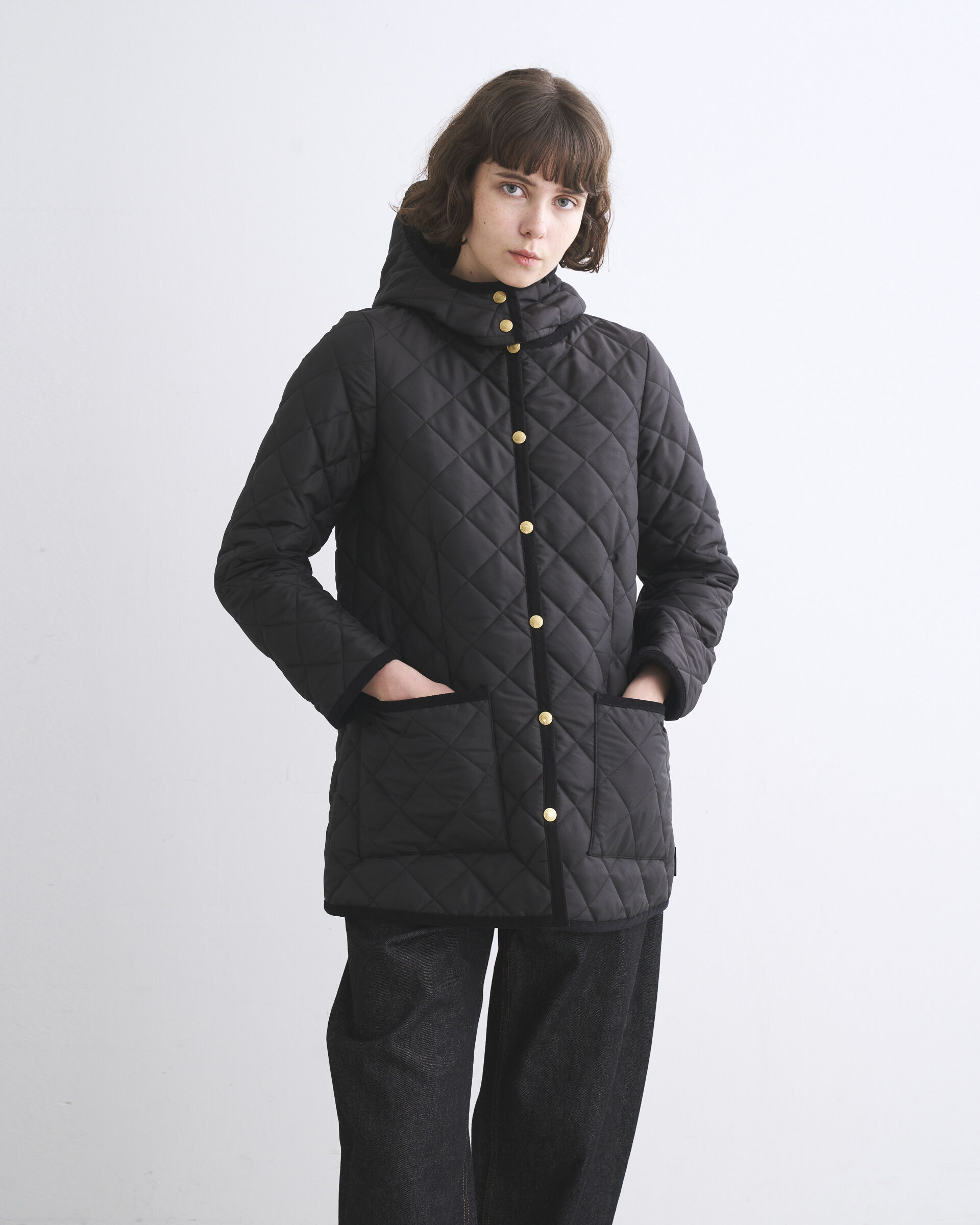 Traditional Weatherwear「ARKLEY MIDDLE HOOD」|その他|ﾌﾞﾗｯｸ