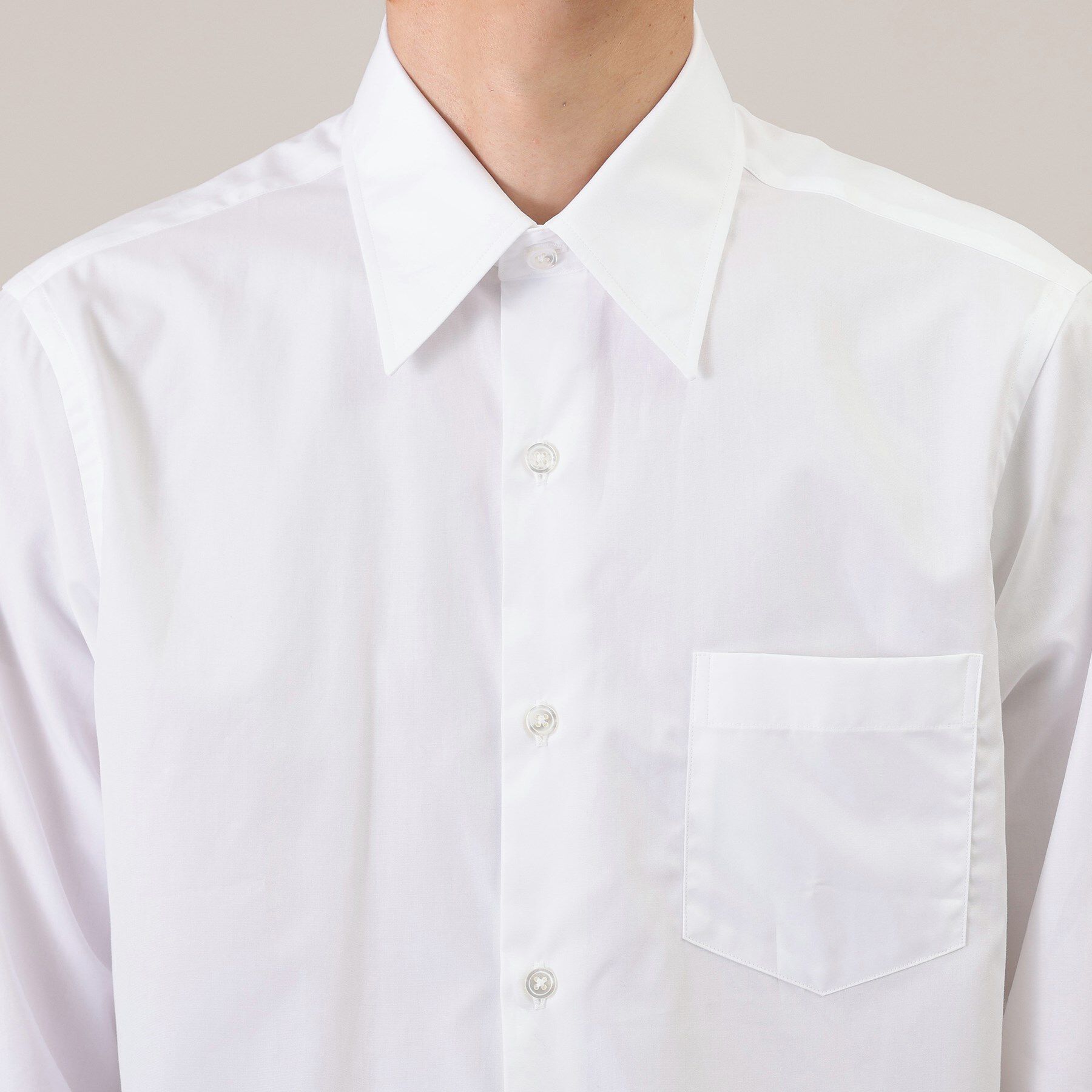 TAKEO KIKUCHI「【Made in JAPAN】ブロード レギュラーカラー ドレスシャツ」|シャツ・ブラウス|