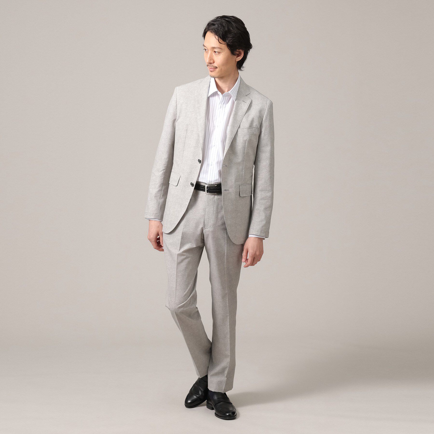 TAKEO KIKUCHI「【抗菌防臭】COOL DOTS（R）ドビープリント ジャケット」|テーラードジャケット|