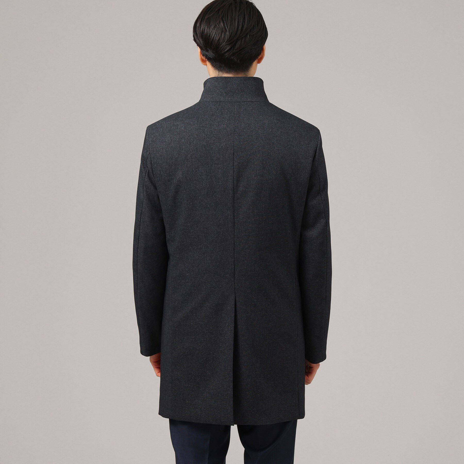 TAKEO KIKUCHI「【ダウンライナー付】メランジ スタンドカラー コート」|その他|