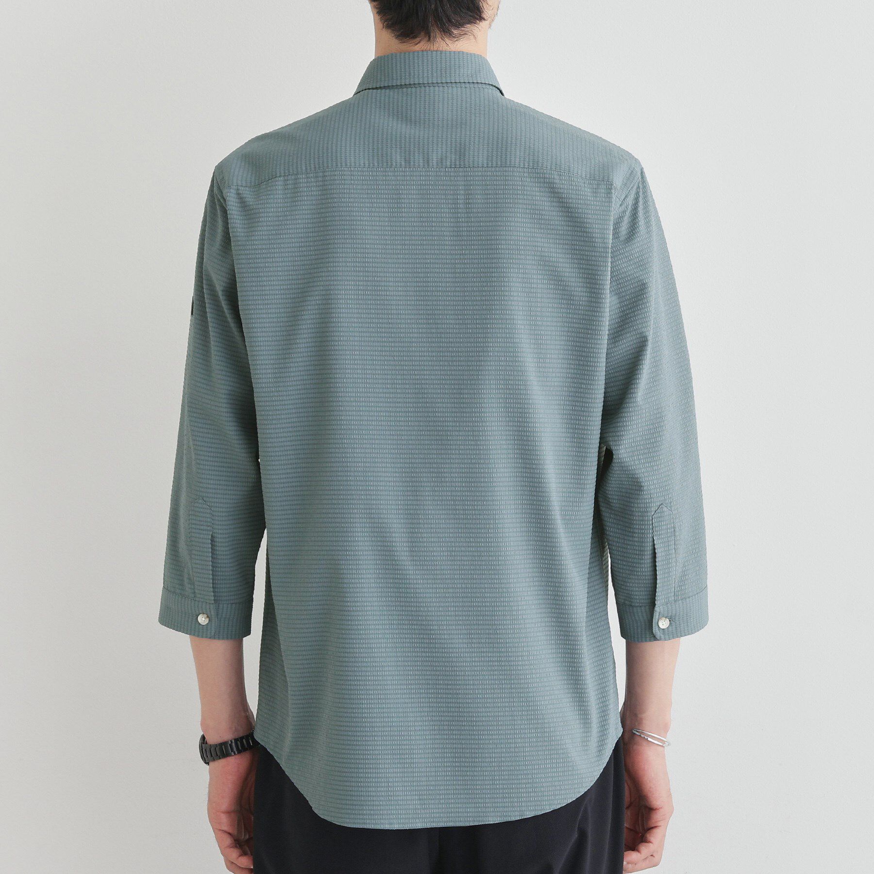 TAKEO KIKUCHI「【COOL CITY WEAR】DotAir（R）サッカー シャツ」|シャツ・ブラウス|